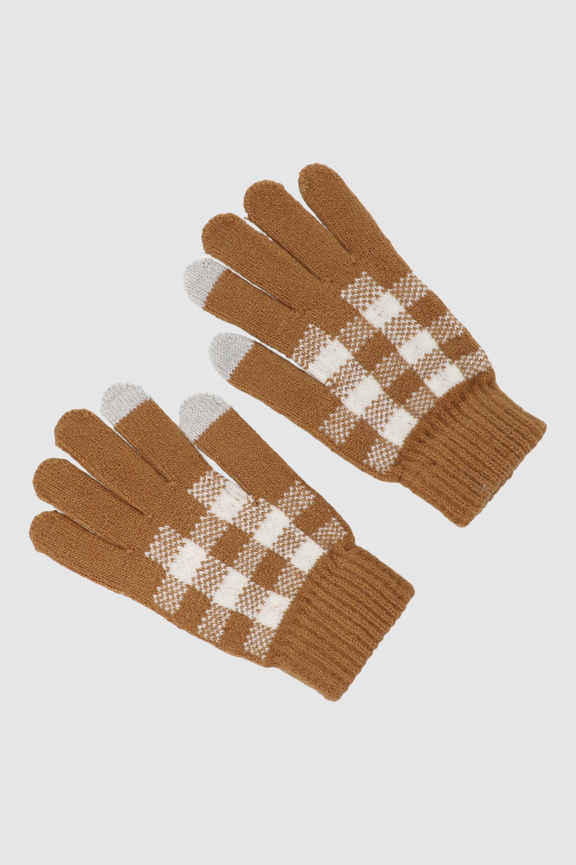 Guantes cuadros CAFE