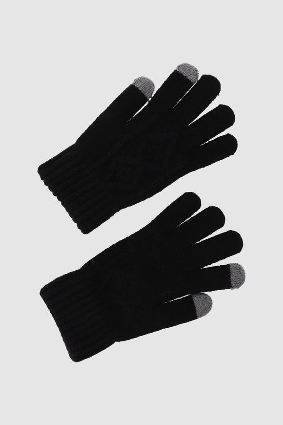 Guantes contraste en dedos