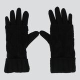 Guantes manga tejida
