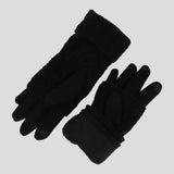 Guantes manga tejida
