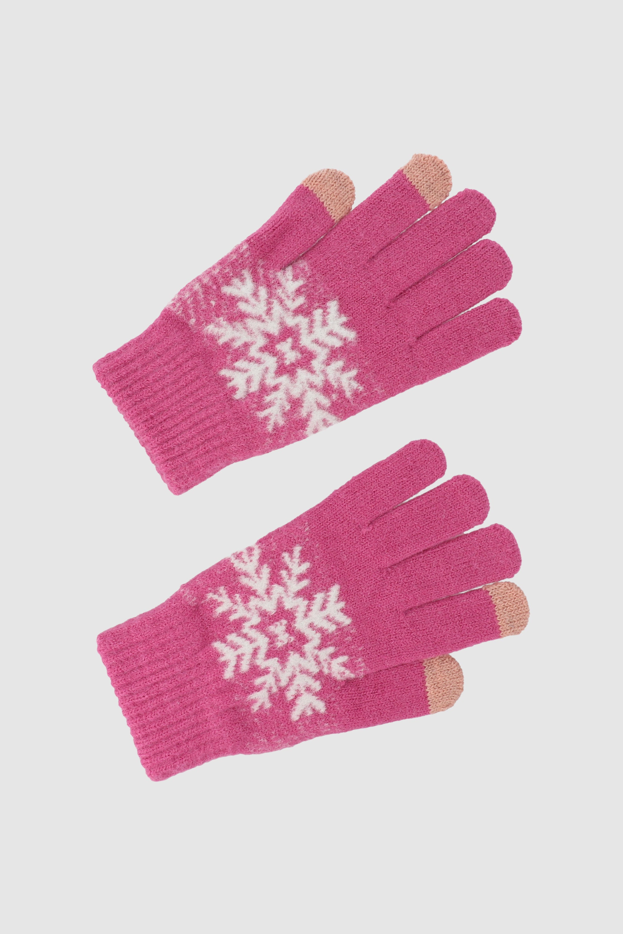 Guantes print copo ROSA