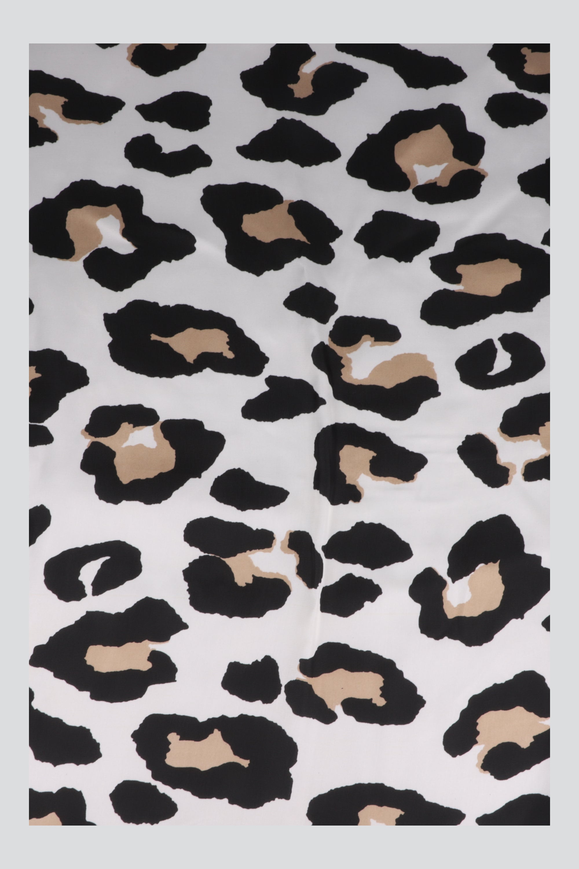 Pañuelo animal print NEGRO