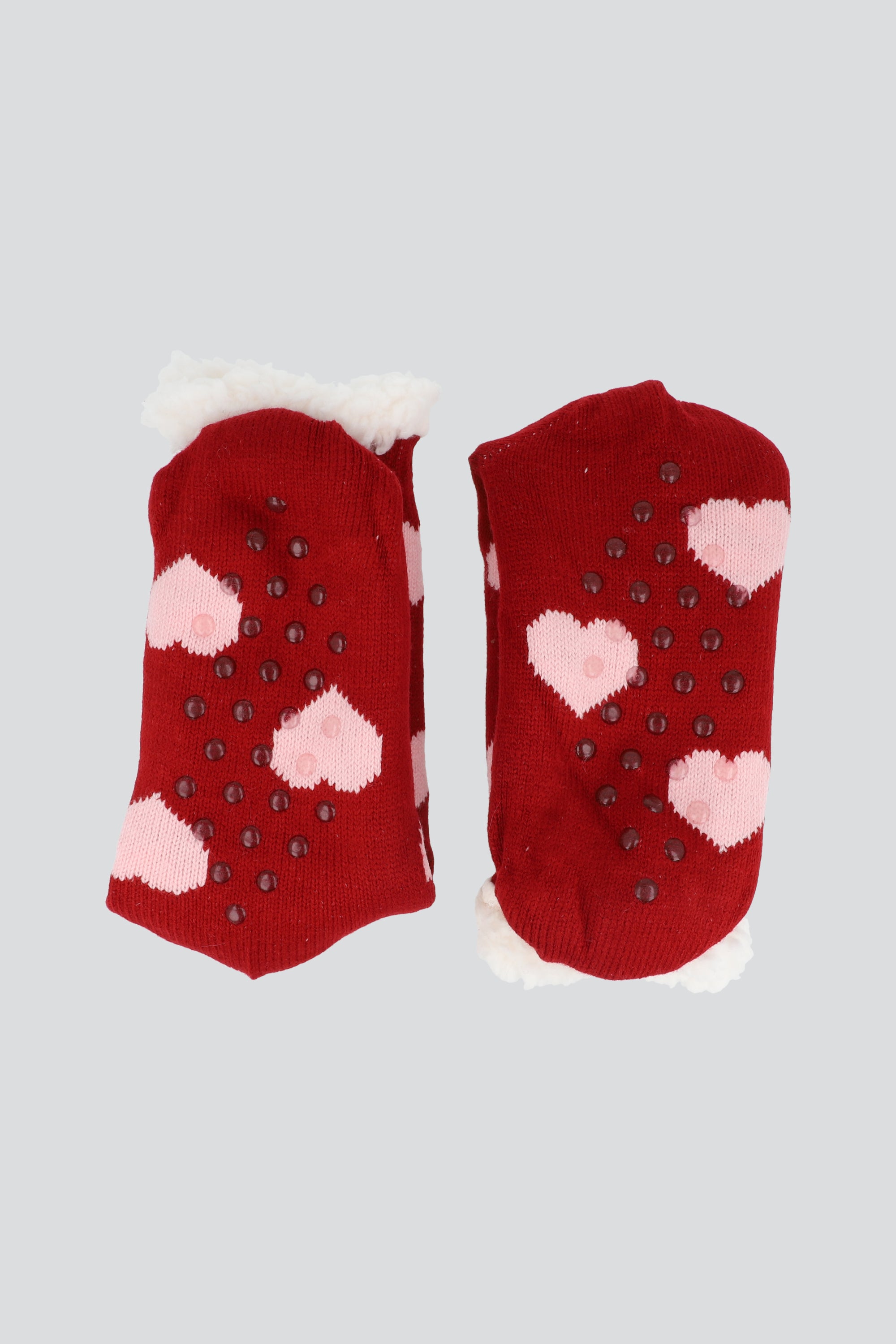 Pantucalceta Print Corazones ROJO COMBO