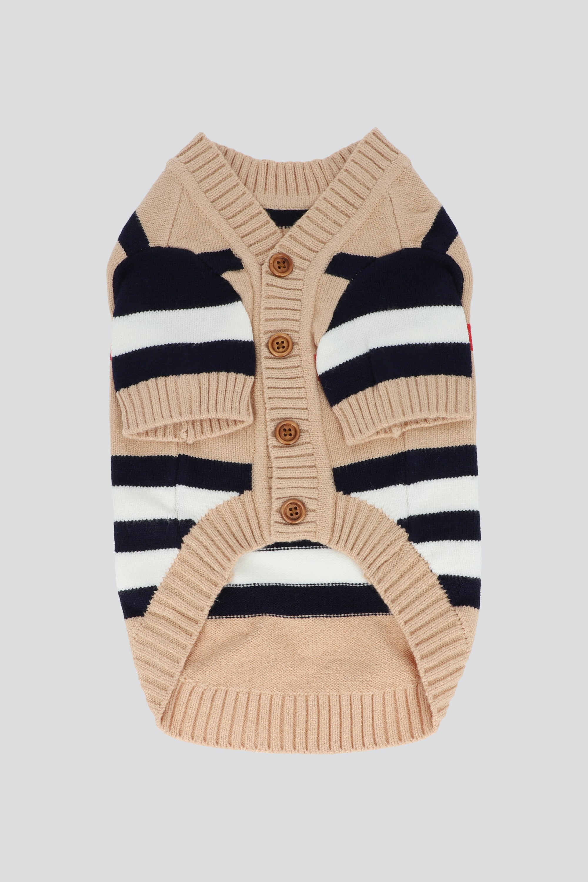 Cardigan rayas para mascota CAFE