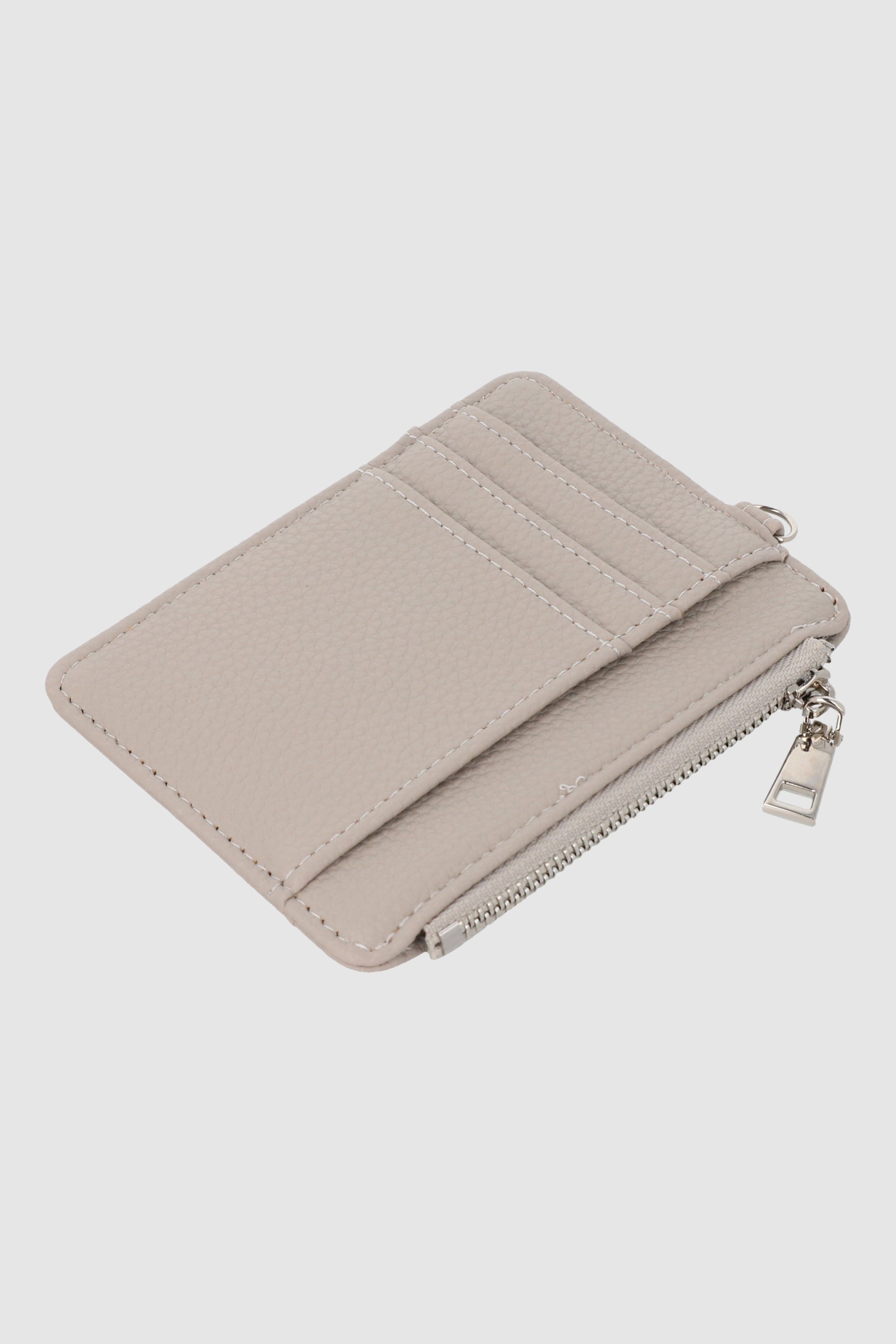 Cartera compartimentos sencilla TAUPE