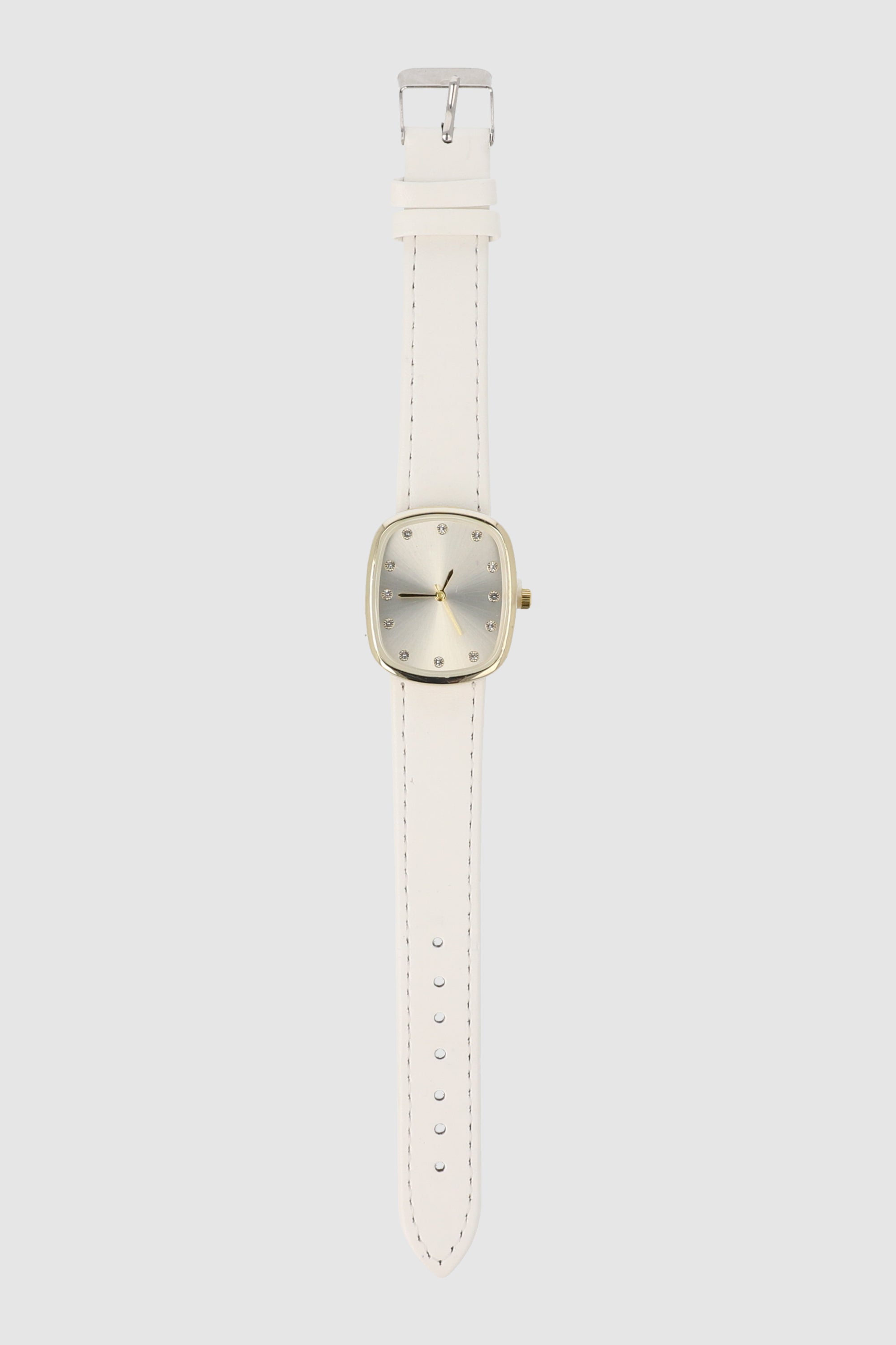 Reloj cara metalica BLANCO