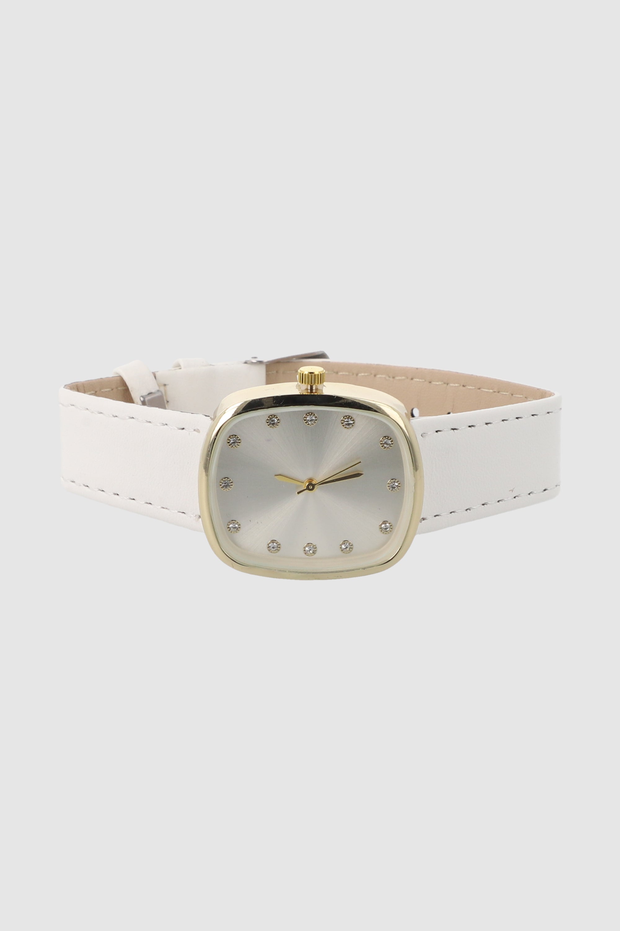 Reloj cara metalica BLANCO