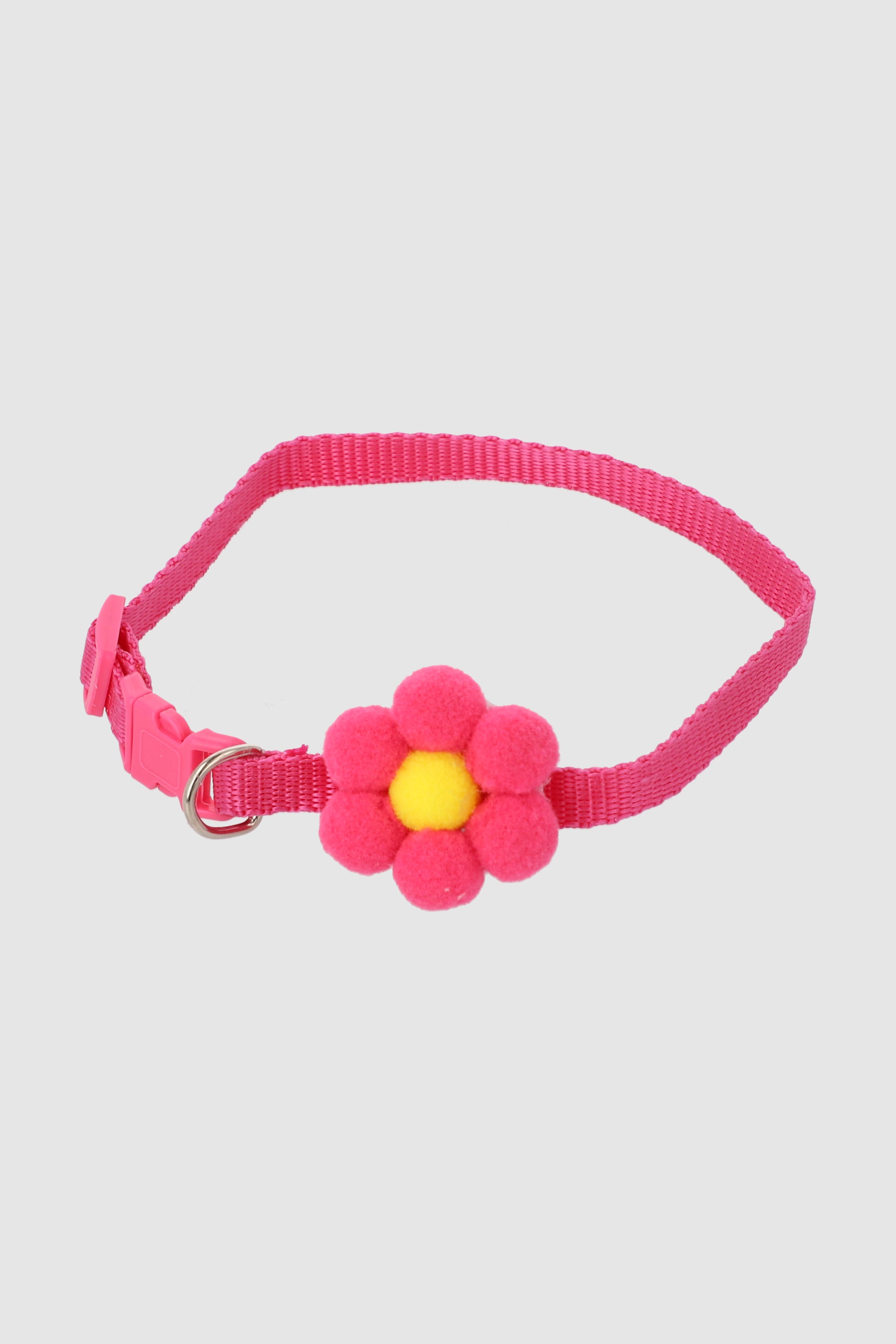 Collar para mascota flor bumpy ROSA