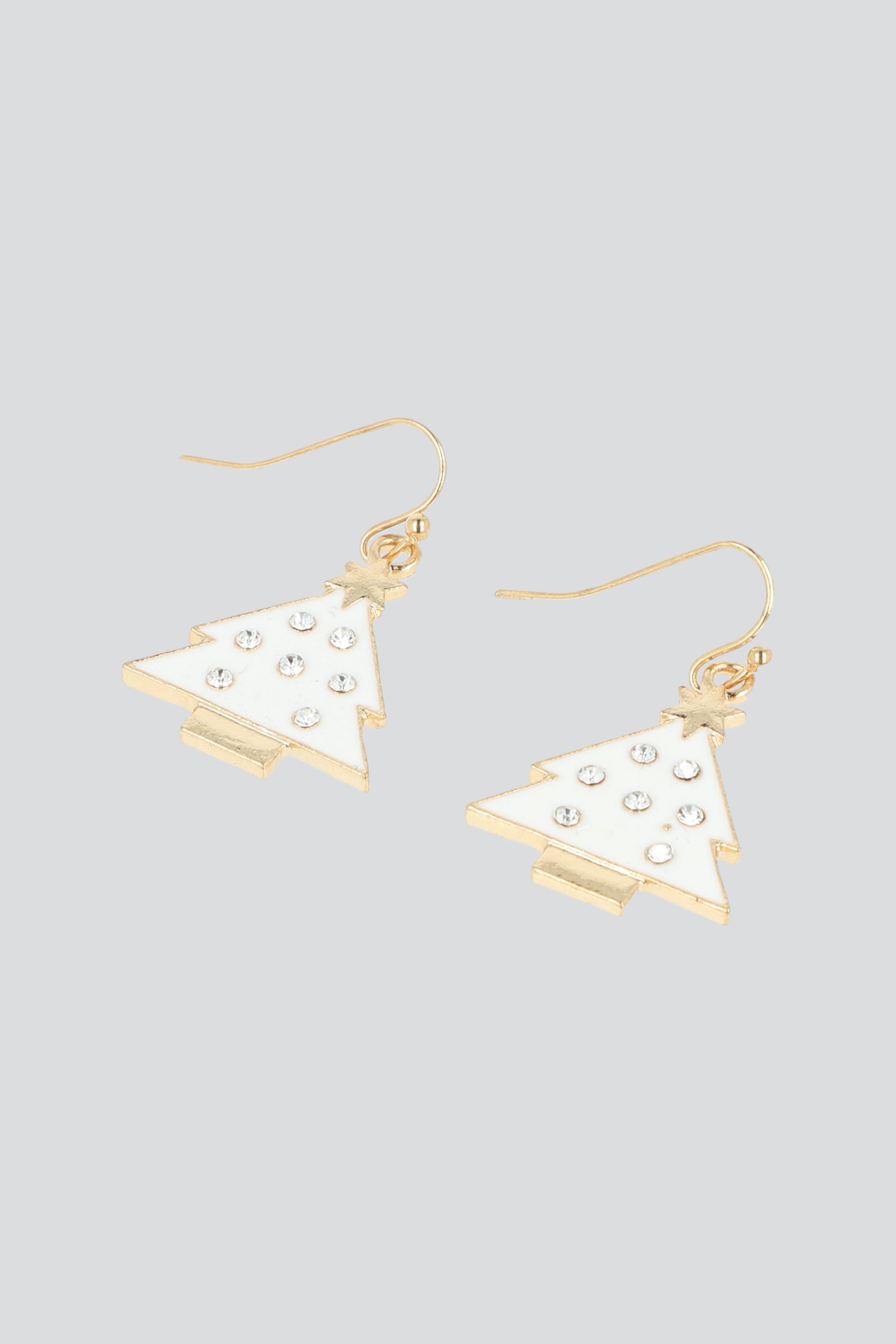 Aretes arbol navideño ORO