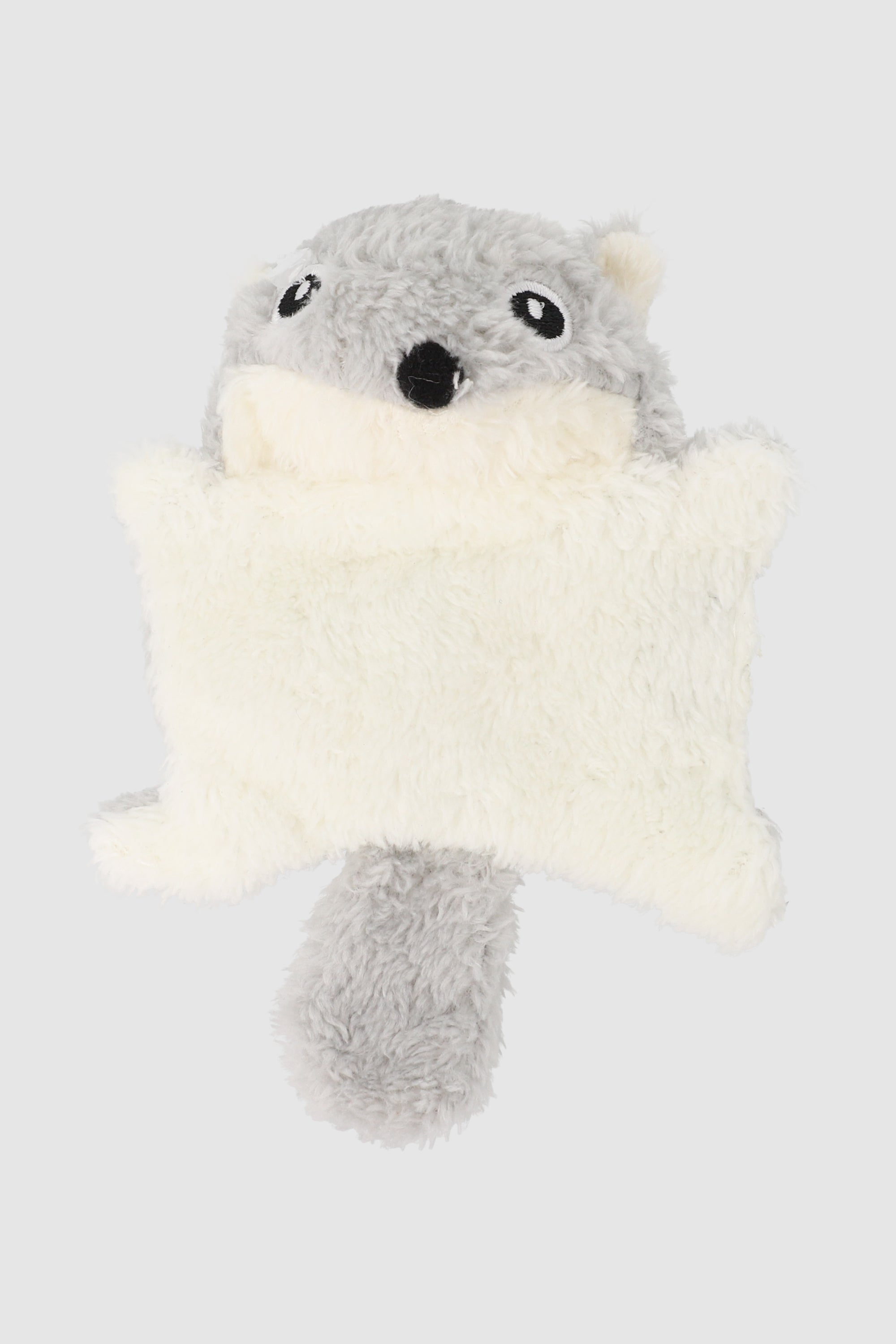 Peluche para perro ardilla voladora GRIS