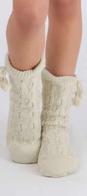 Calcetines de invierno  tejida