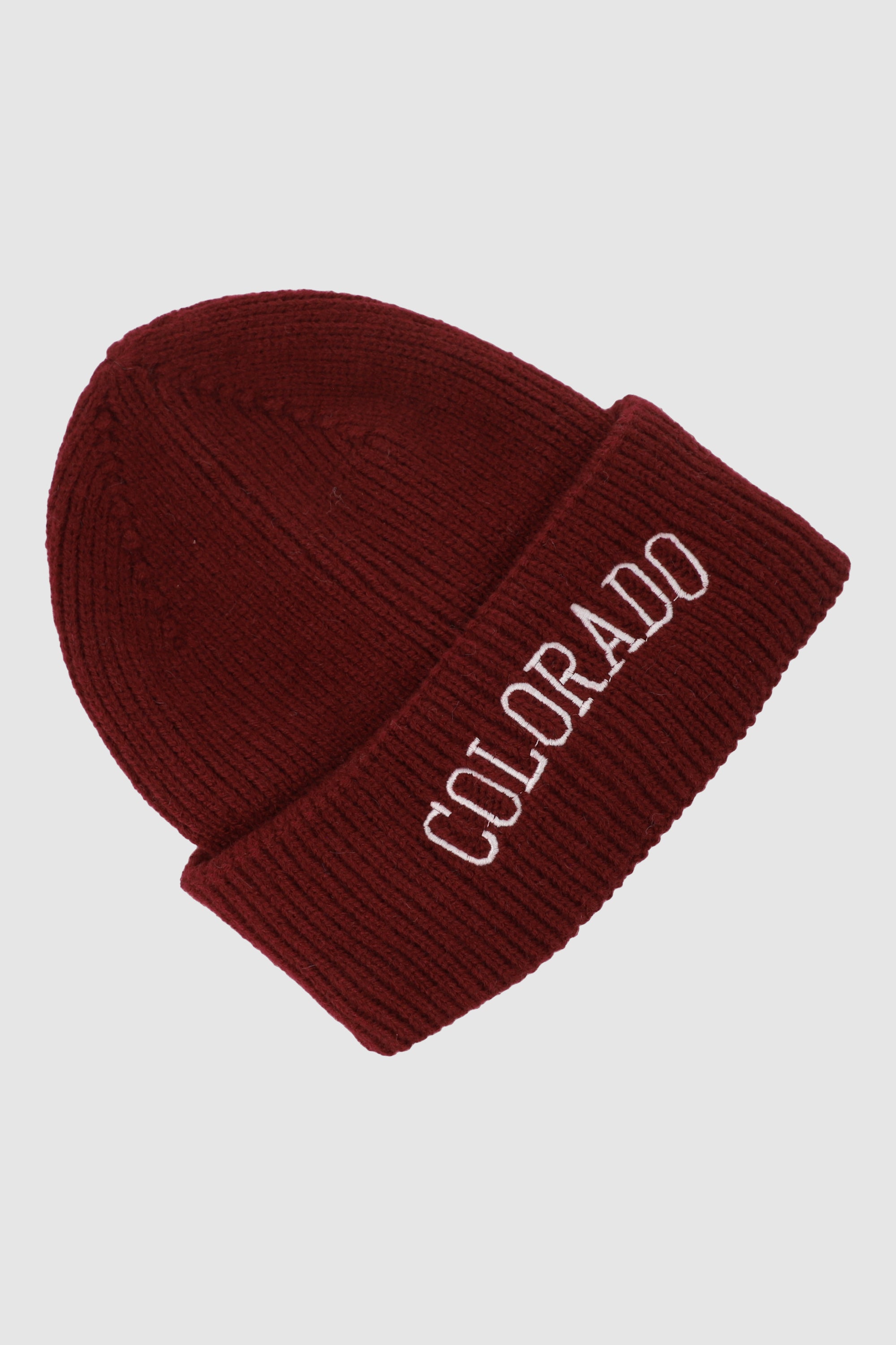 Gorro tejido Colorado VINO