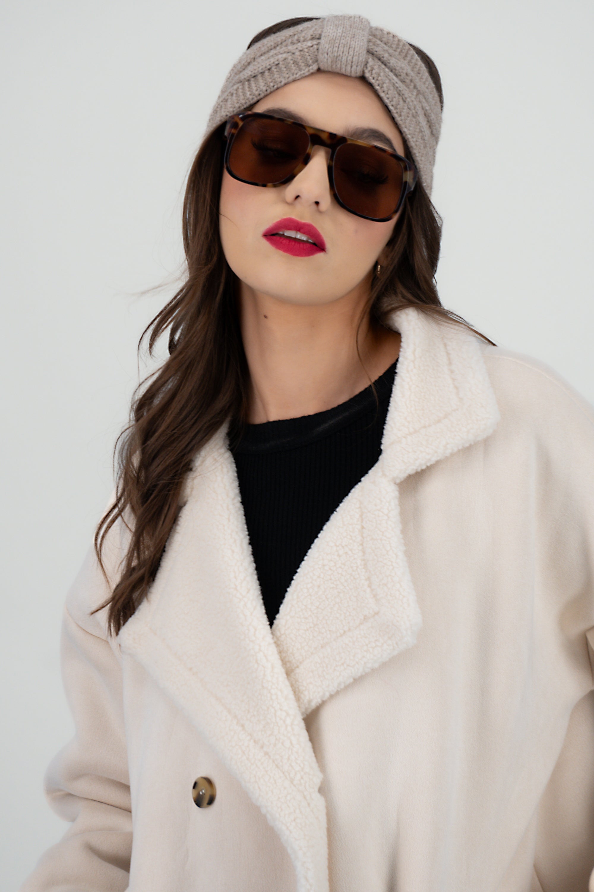 Valerina tejida moño sherpa