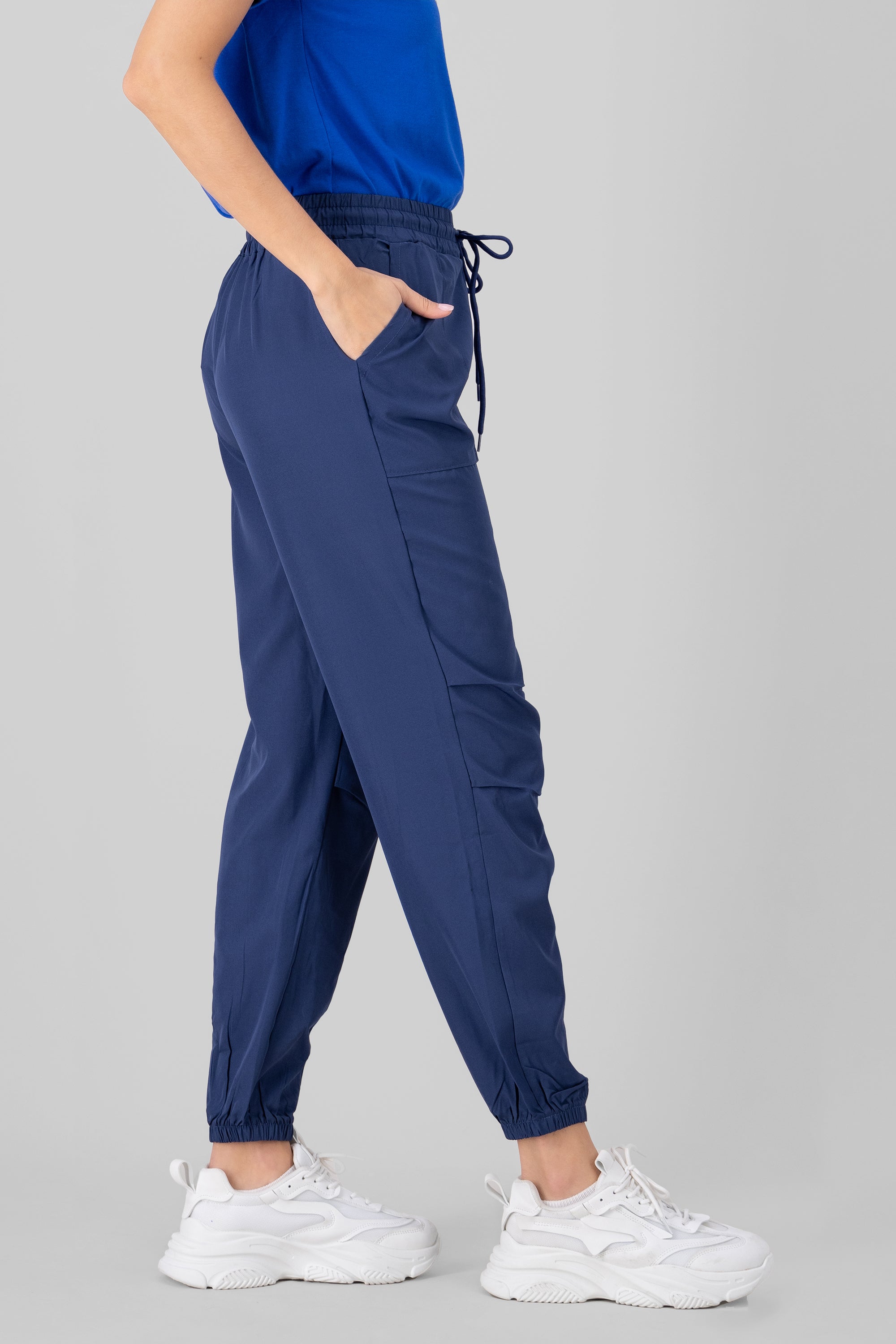 Joggers parachute AZUL PATO