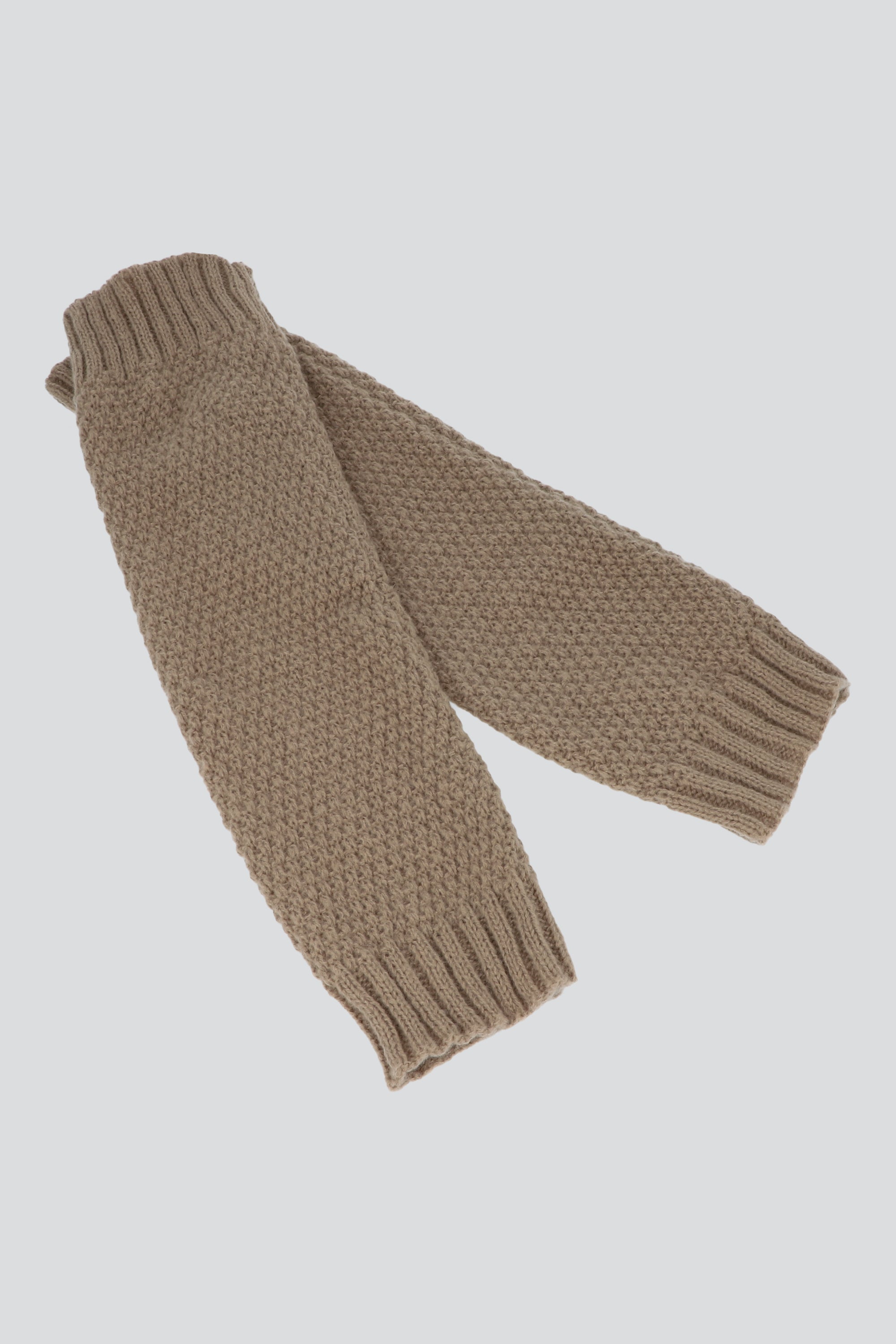 Calentadores textura tejido BEIGE