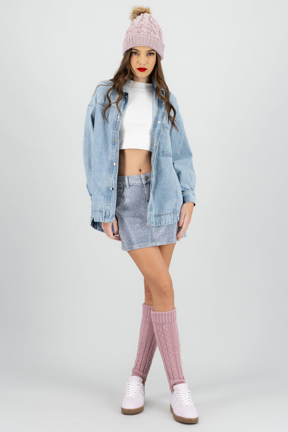 Calentadores sencillos trenza