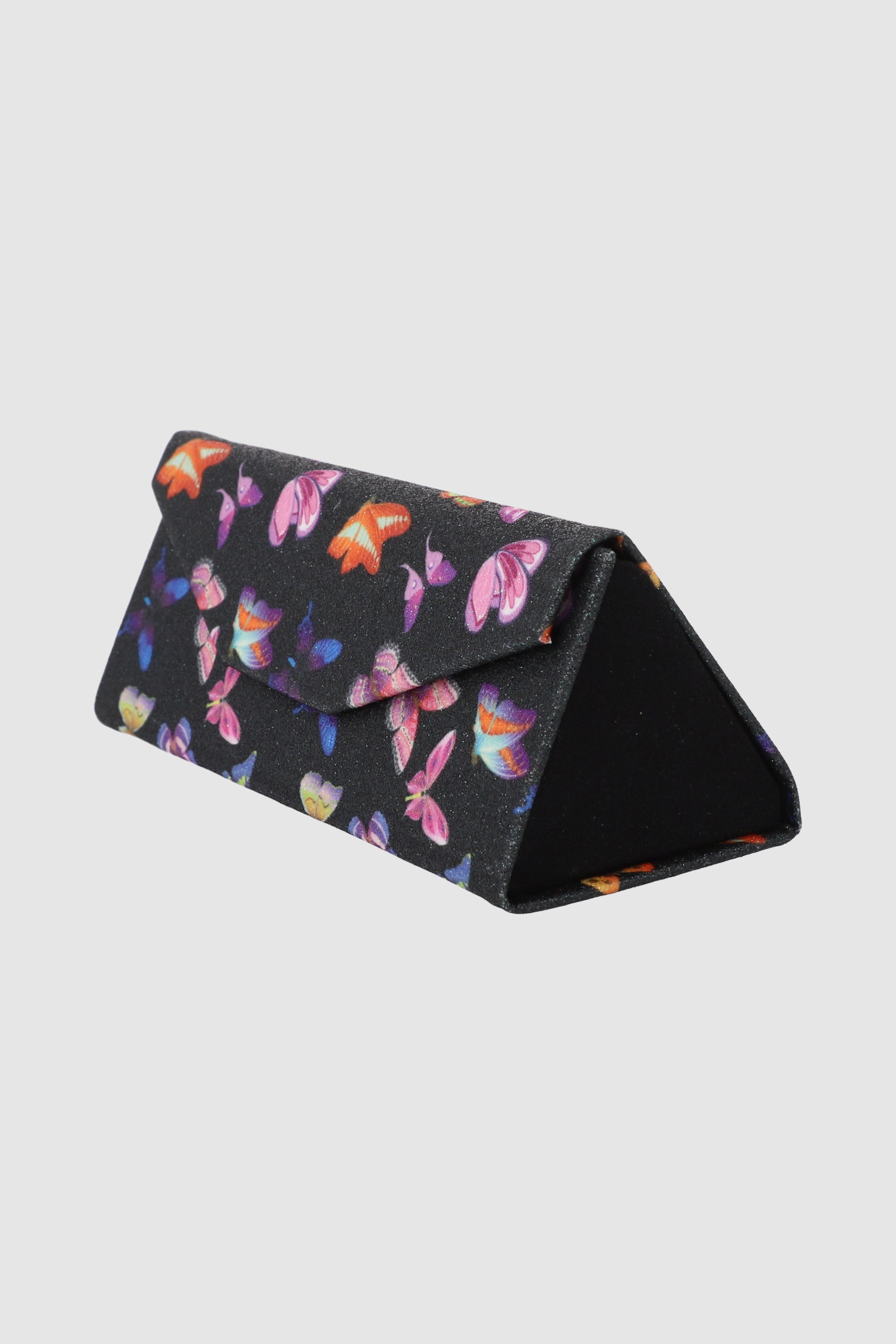 Funda para lentes sobre mariposas NEGRO