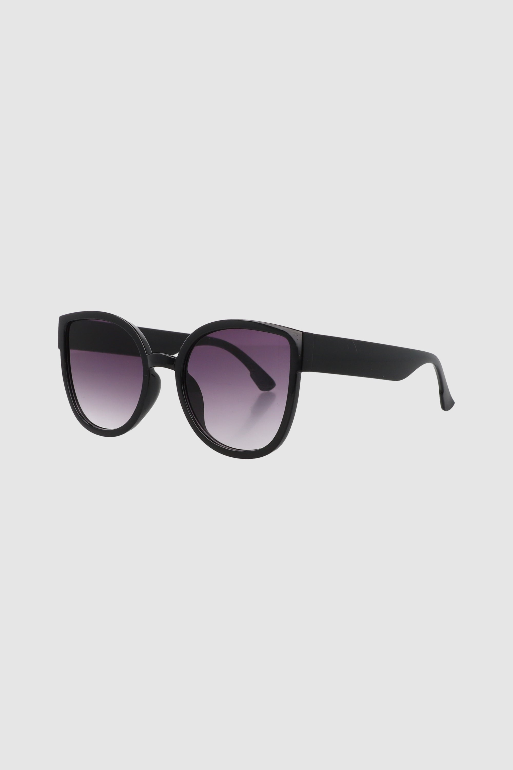 Lentes oversize puntiagudos NEGRO