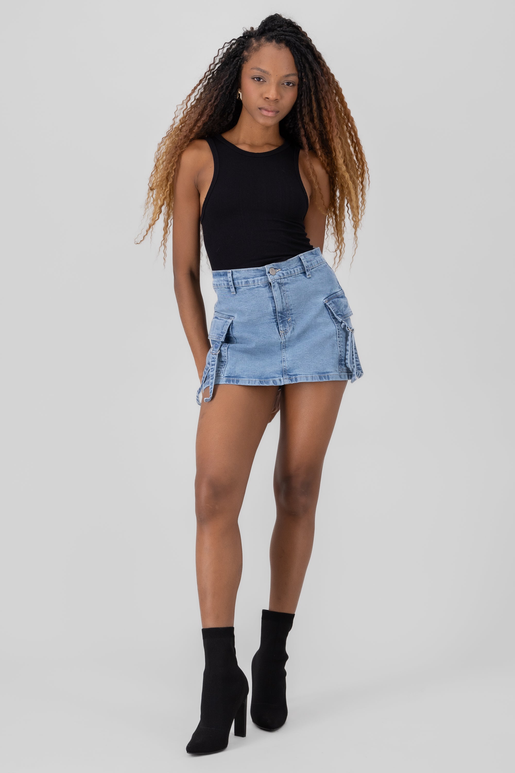 Ropa Deportiva Short Y Faldas Falda Short Cargo