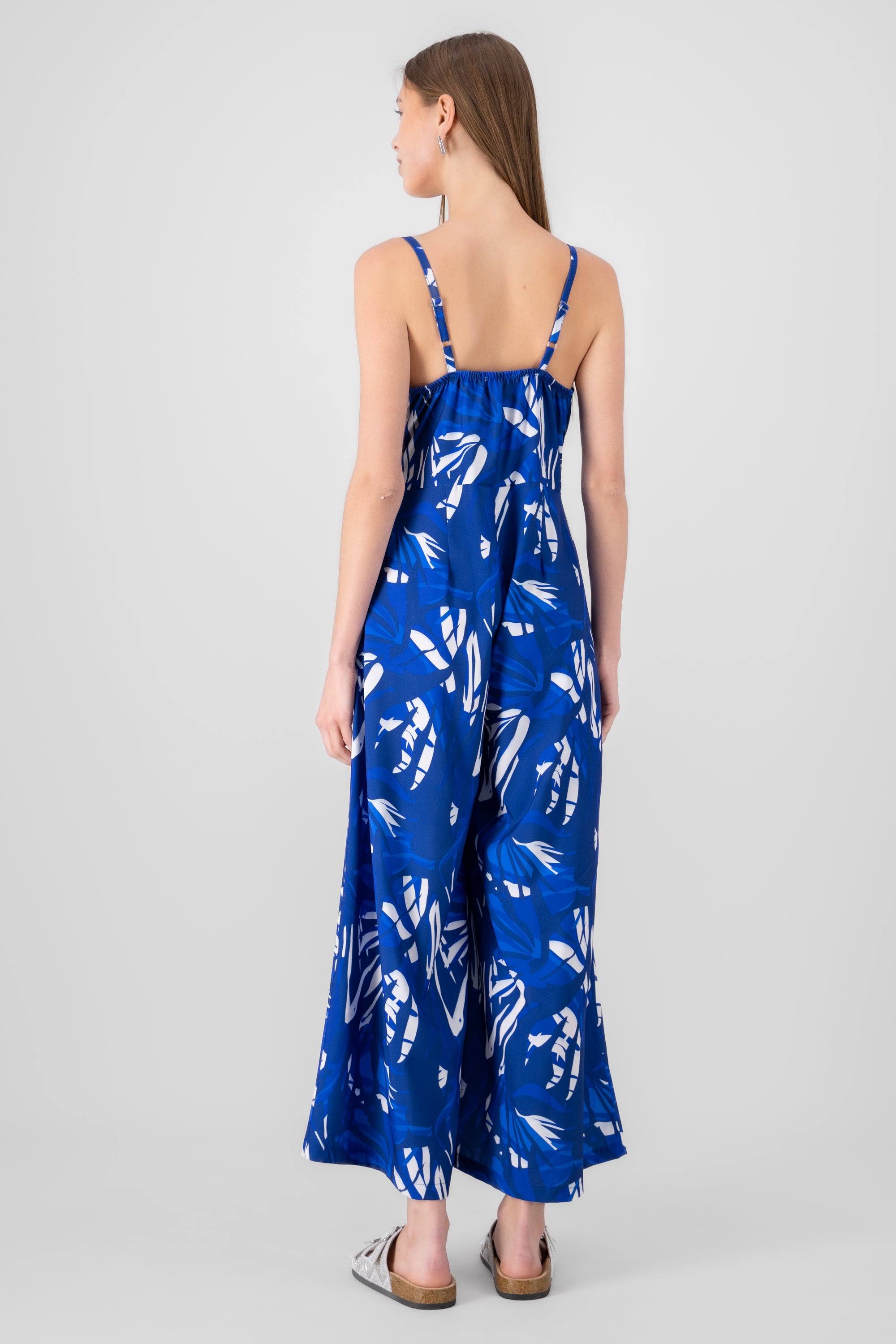 Jumpsuit Estampado Tropical AZUL COMBO