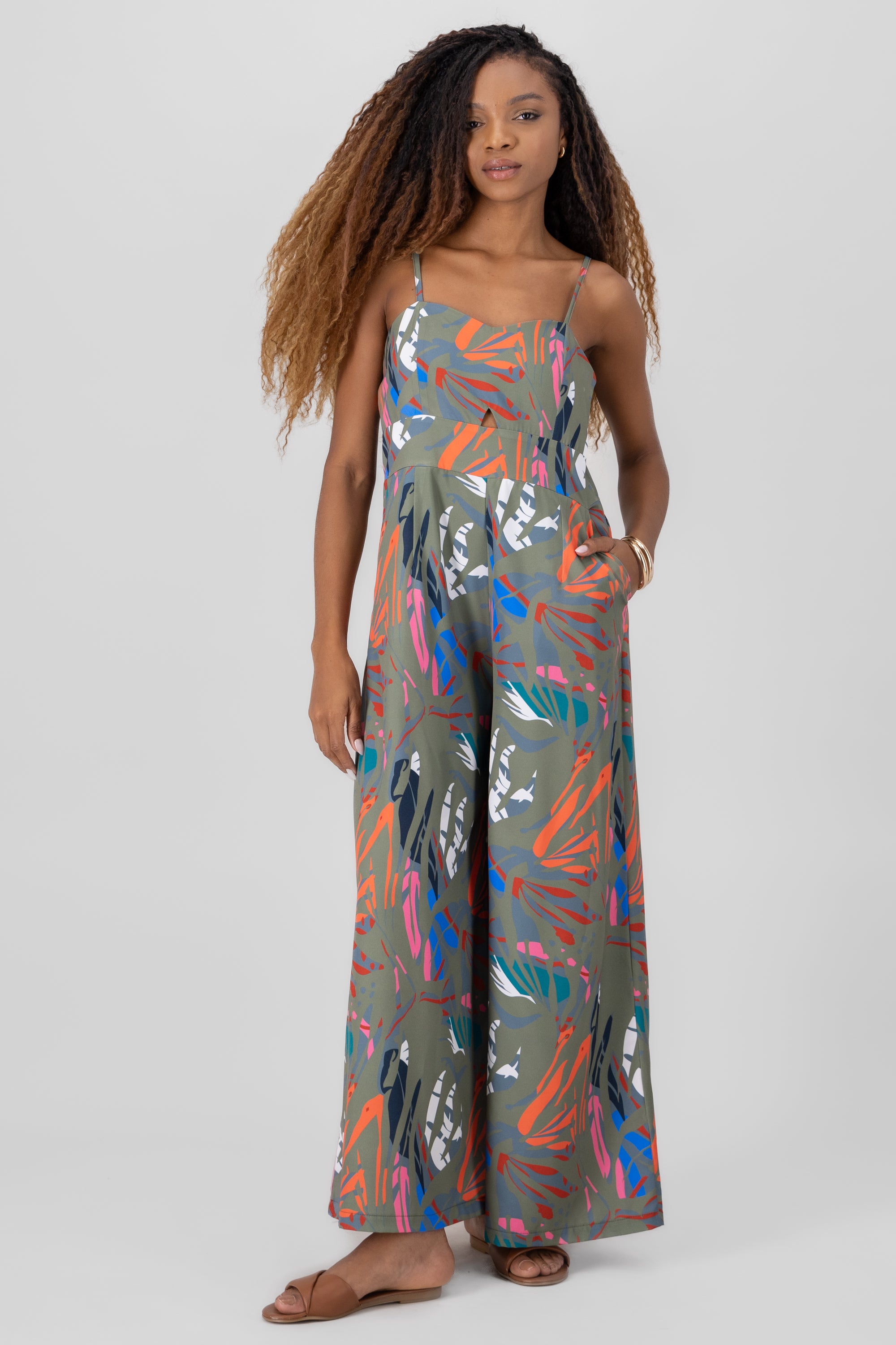 Jumpsuit Estampado Tropical SAGE