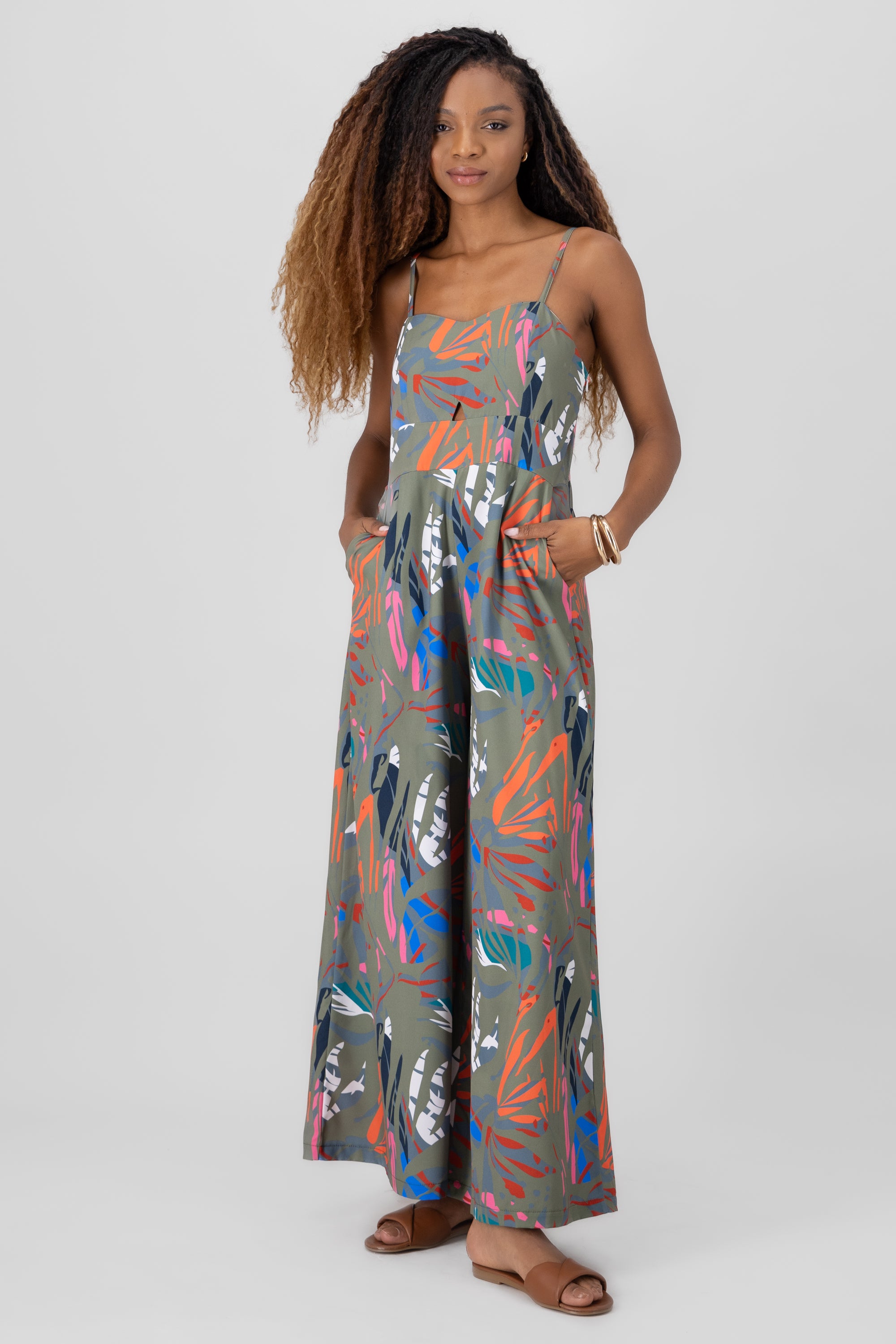 Jumpsuit Estampado Tropical SAGE