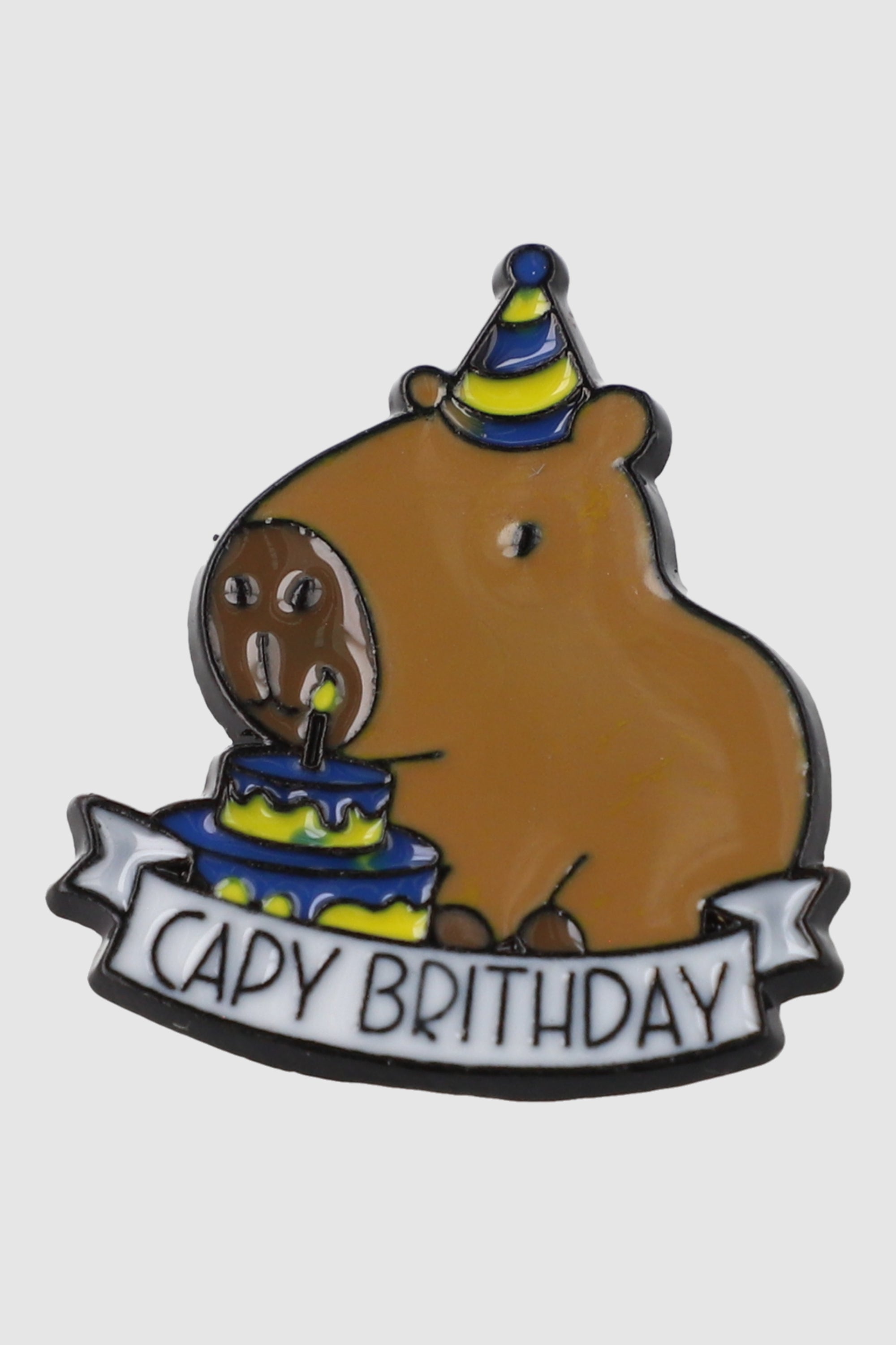 Pin capibara cumpleañero CAFE