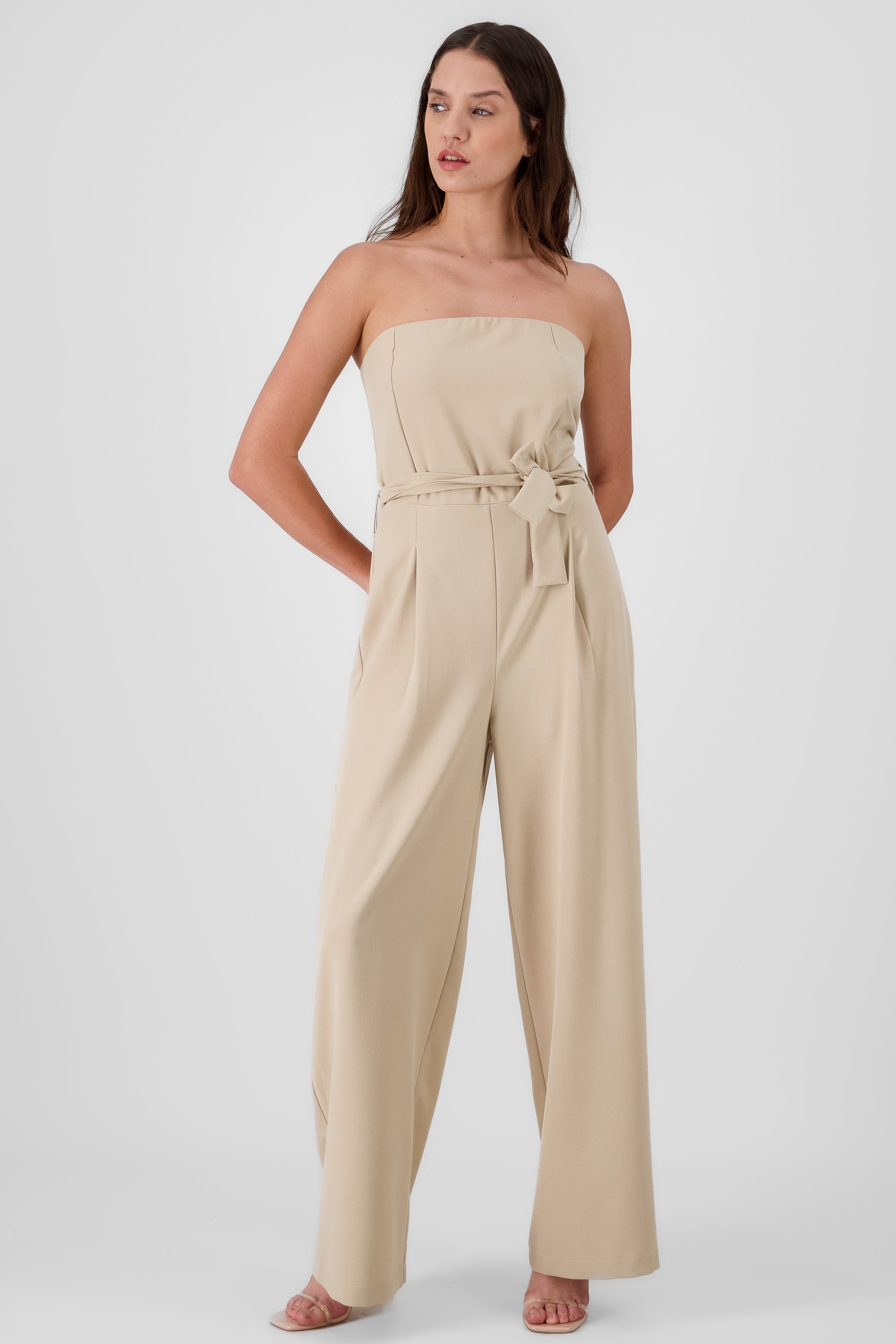 Jumpsuit strapless sastreado ARENA