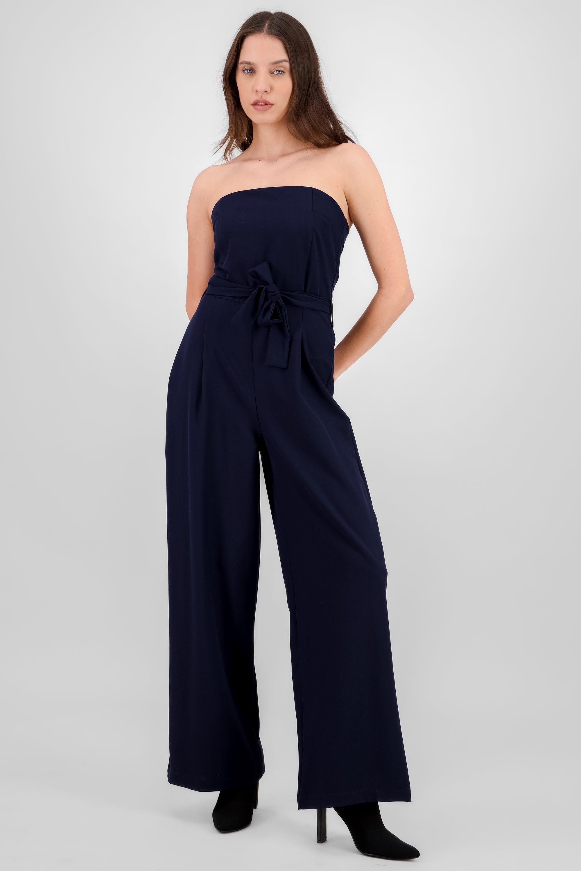 Jumpsuit strapless sastreado MARINO