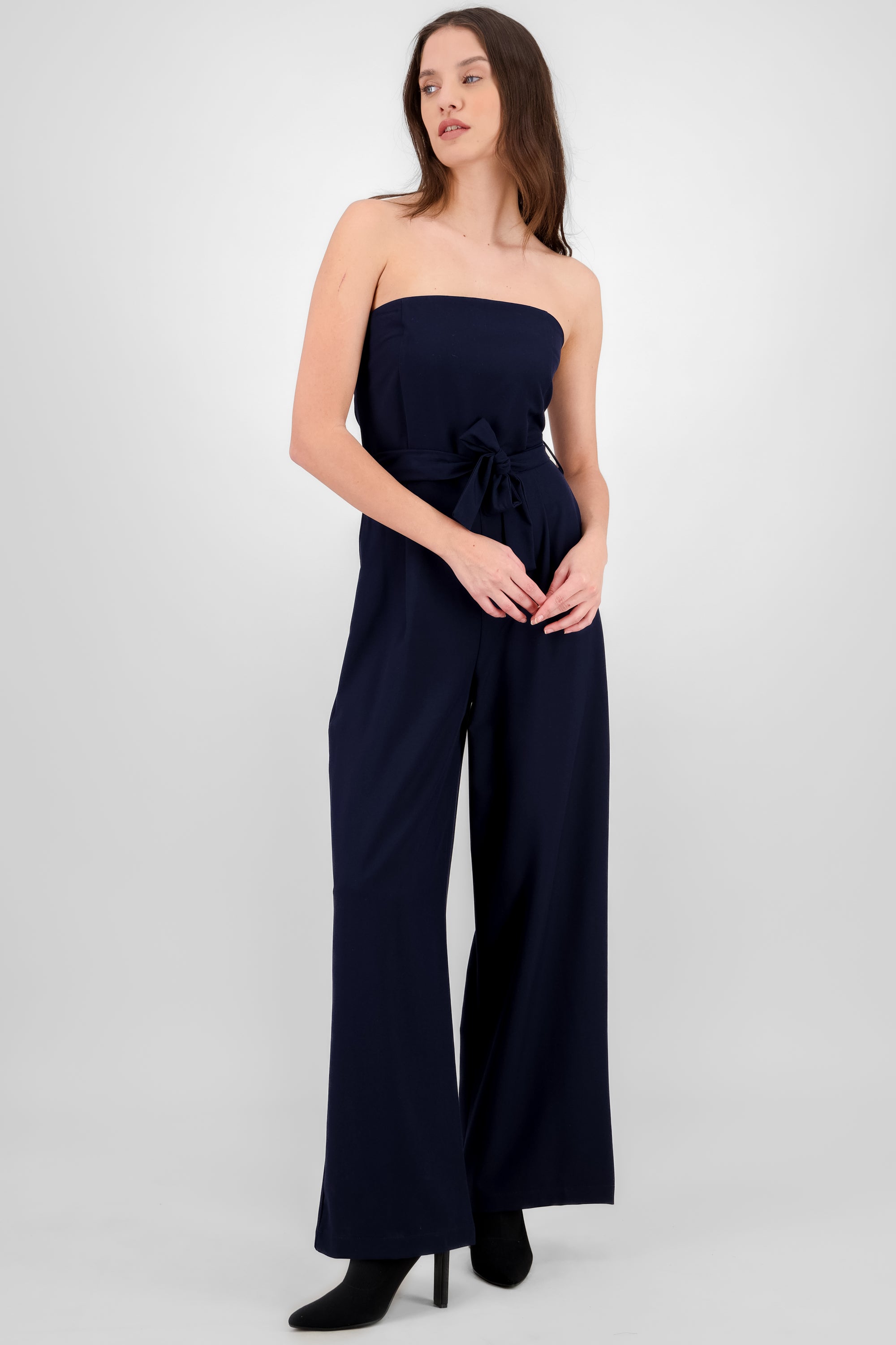 Jumpsuit strapless sastreado MARINO