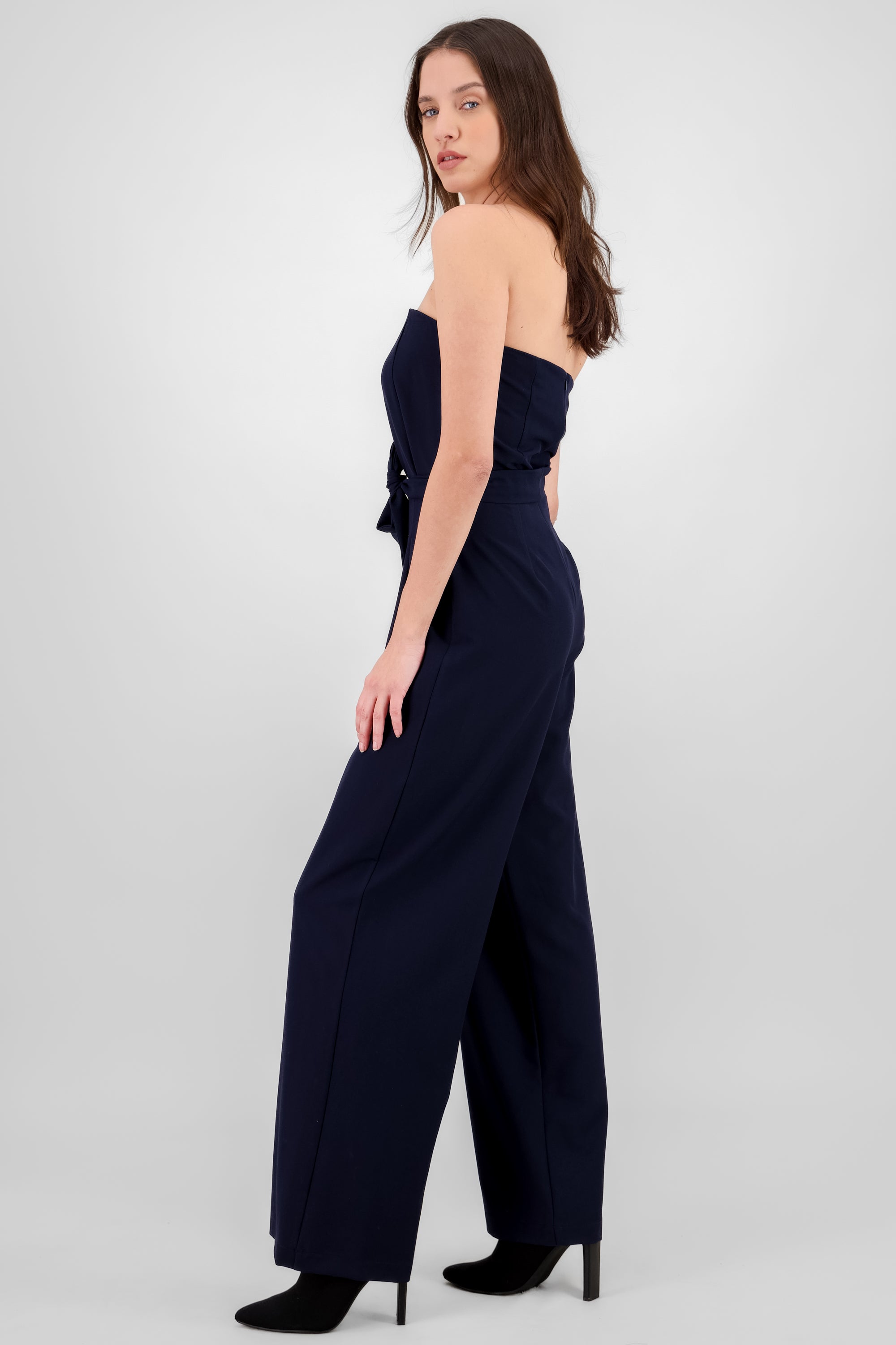 Jumpsuit strapless sastreado MARINO