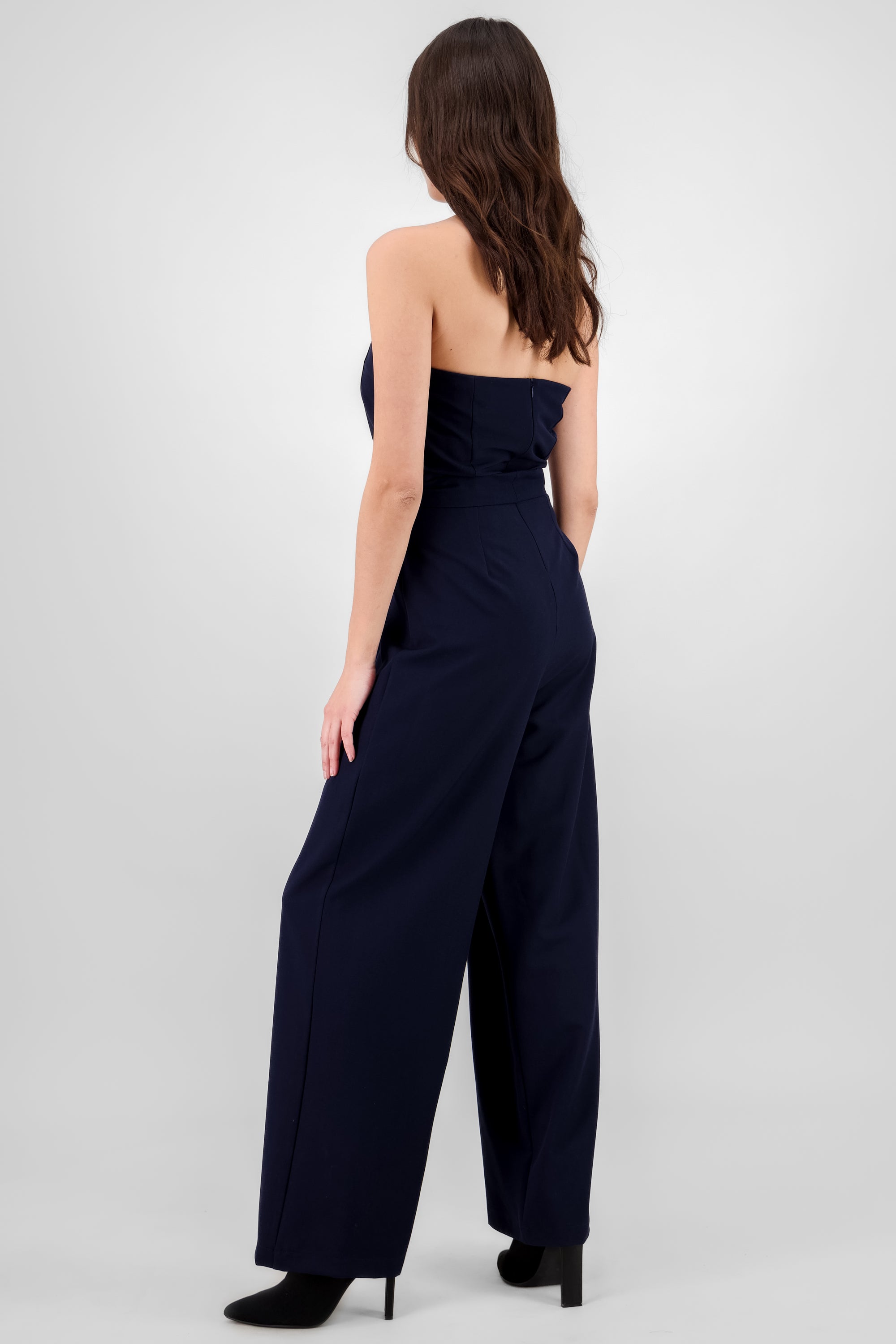 Jumpsuit strapless sastreado MARINO