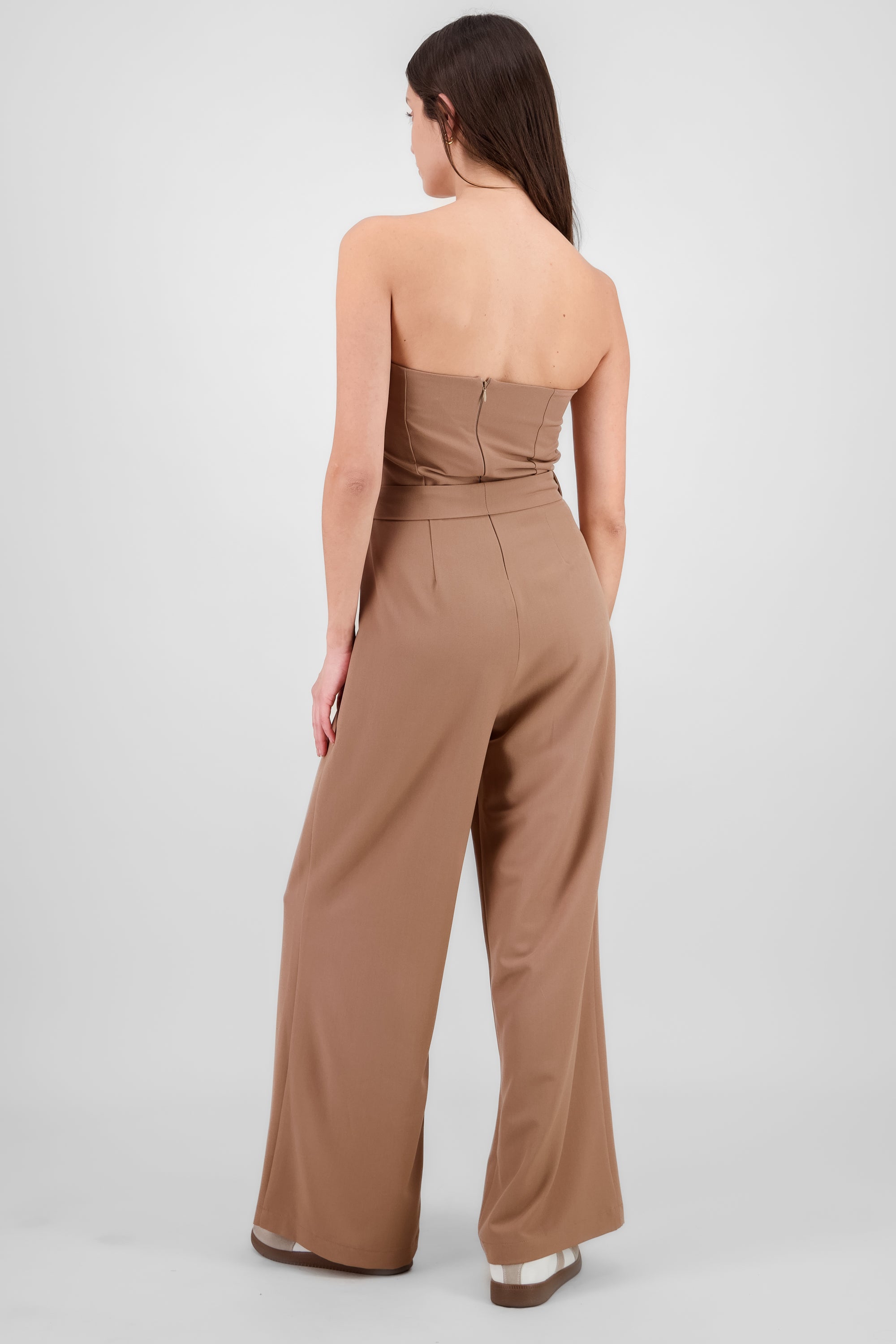 Jumpsuit strapless sastreado CAFE