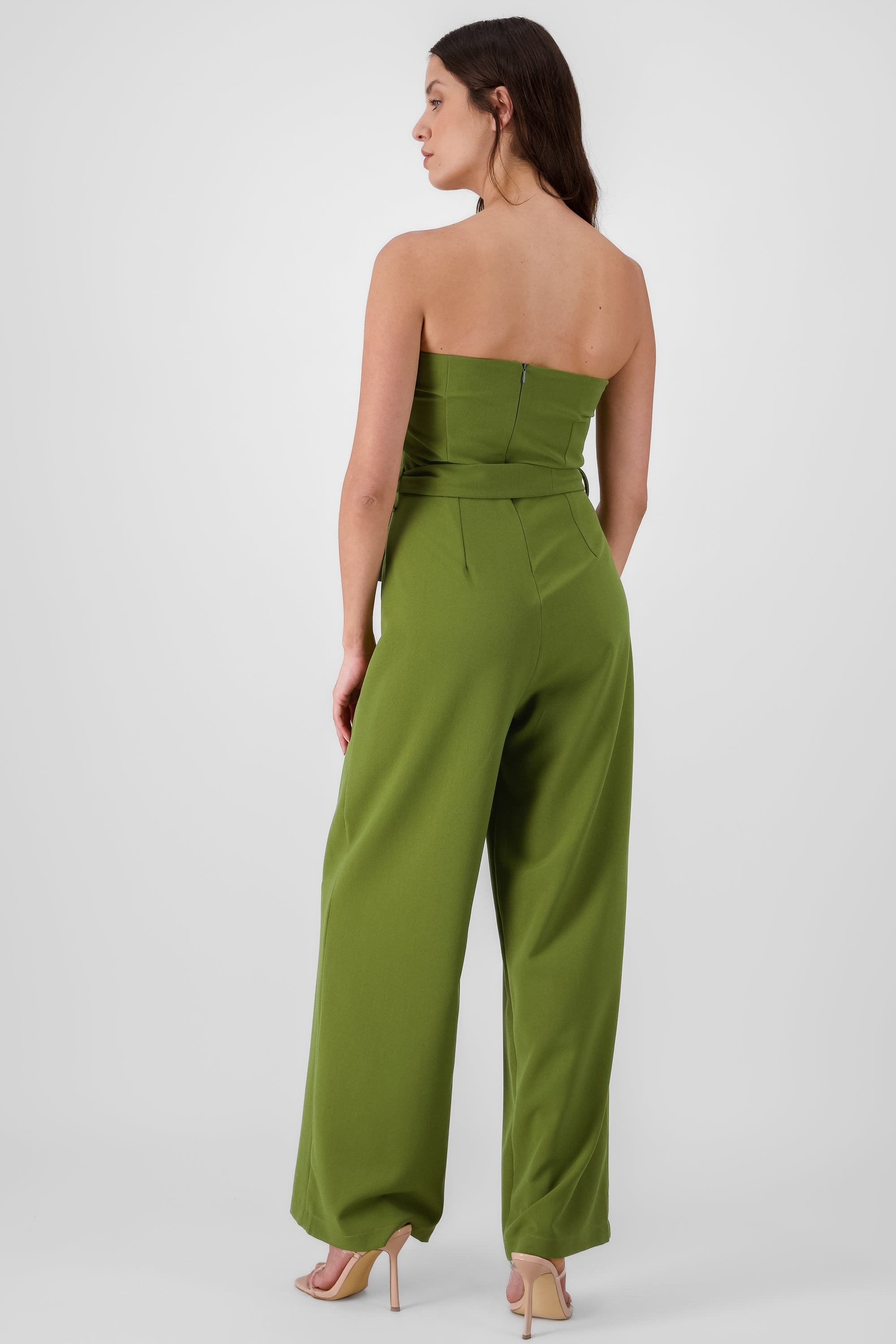 Jumpsuit strapless sastreado OLIVO