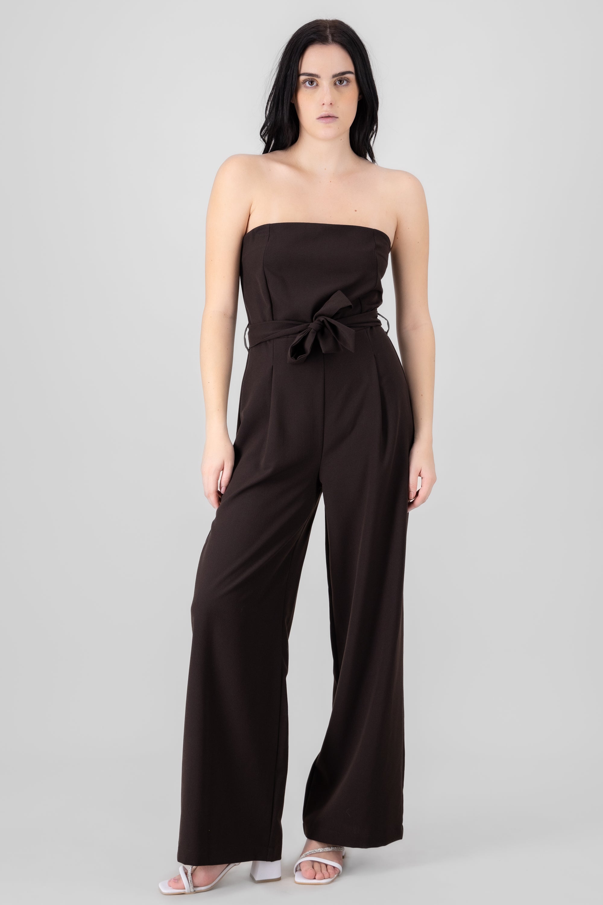 Jumpsuit strapless sastreado CAFE OBSCURO