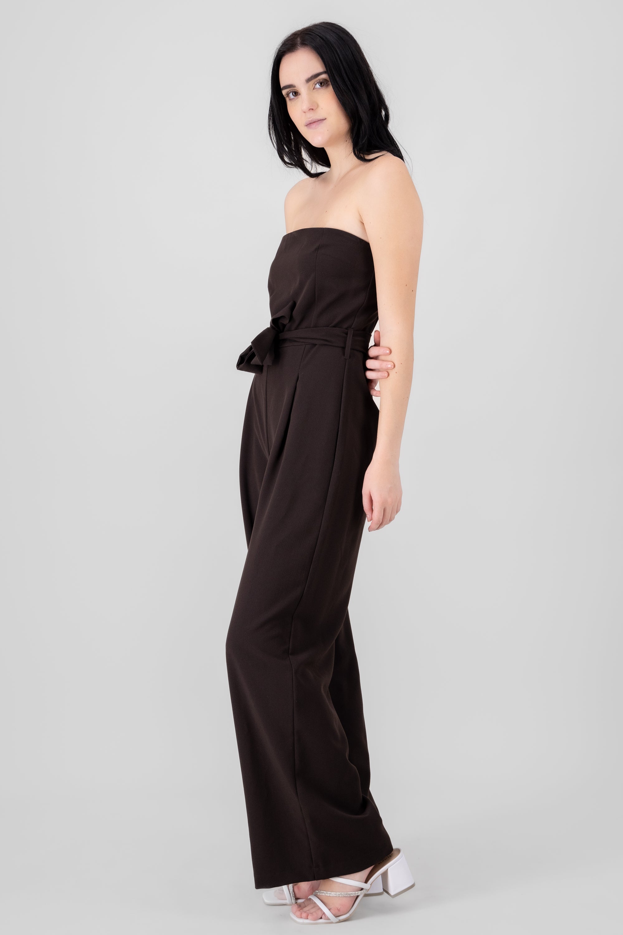 Jumpsuit strapless sastreado CAFE OBSCURO