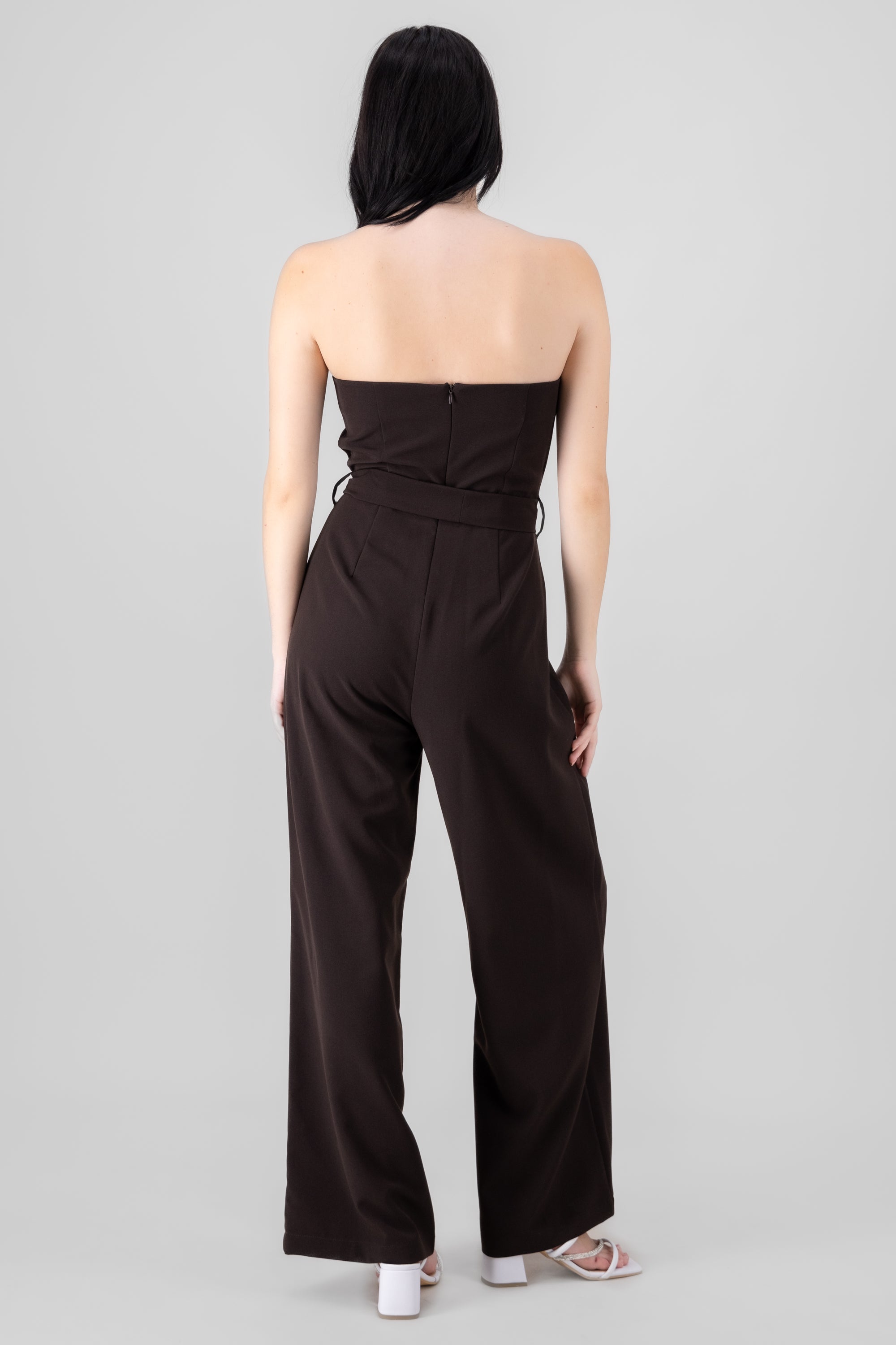 Jumpsuit strapless sastreado CAFE OBSCURO