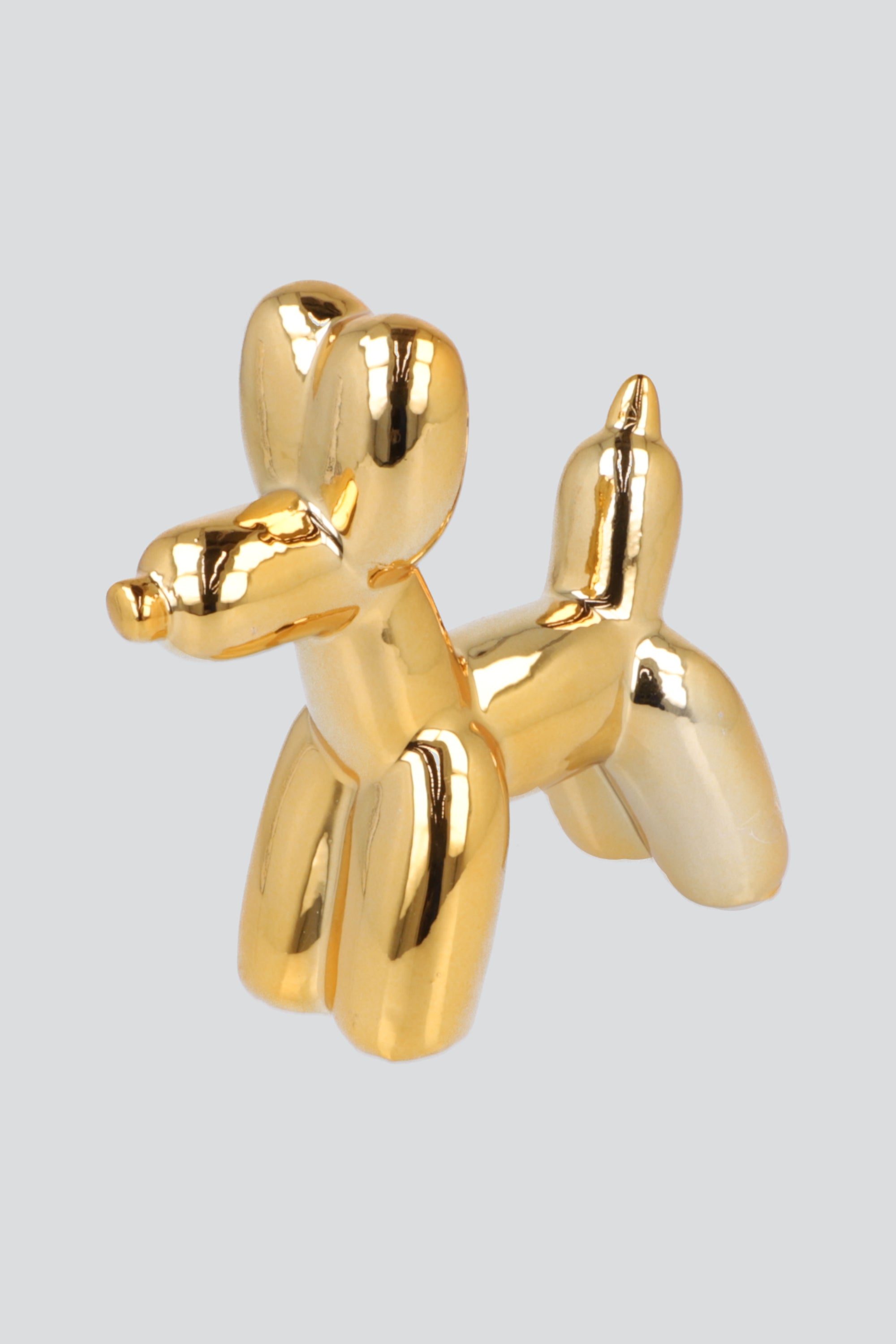 Decoración perrito globo mini ORO