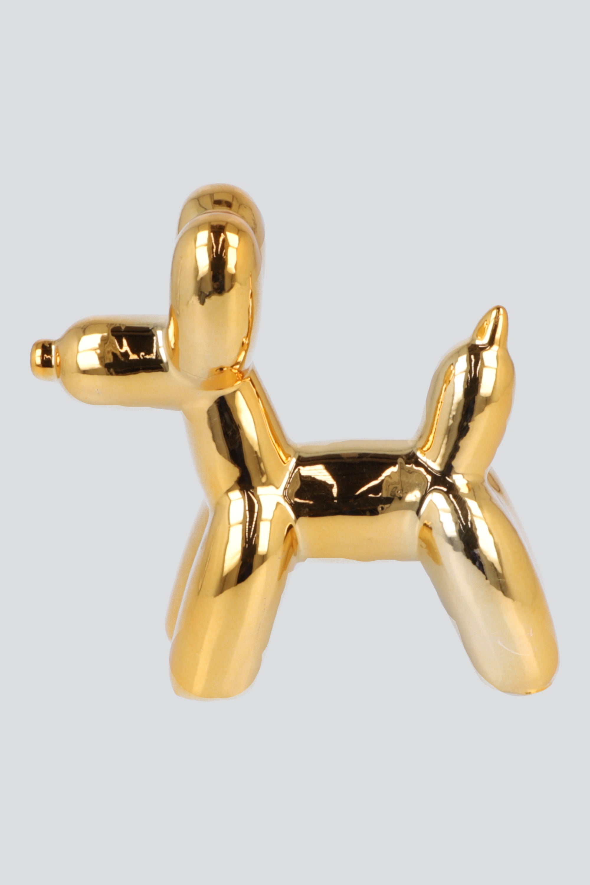 Decoración perrito globo mini ORO