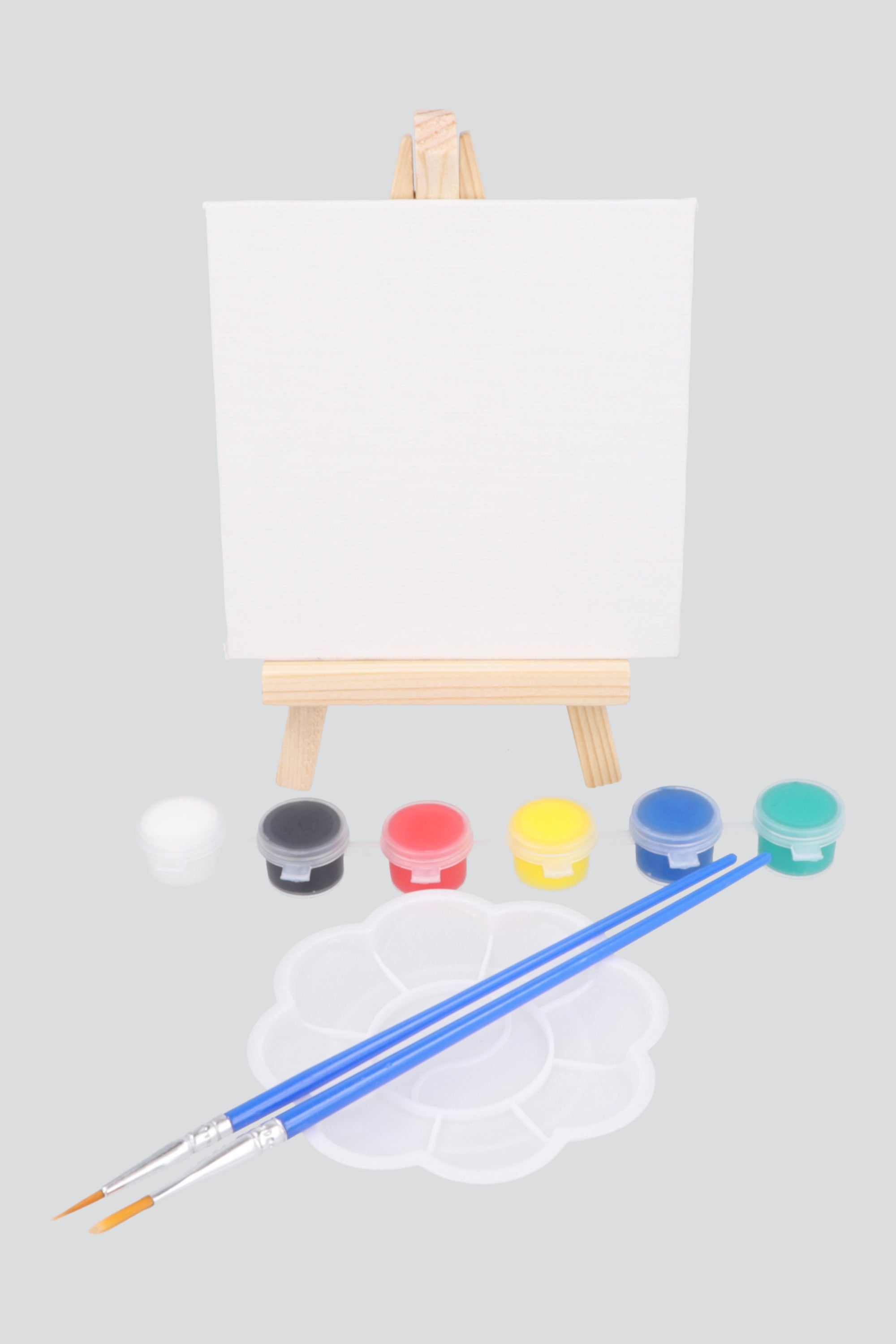 Set DIY mini caballete pintura MULTICOLOR