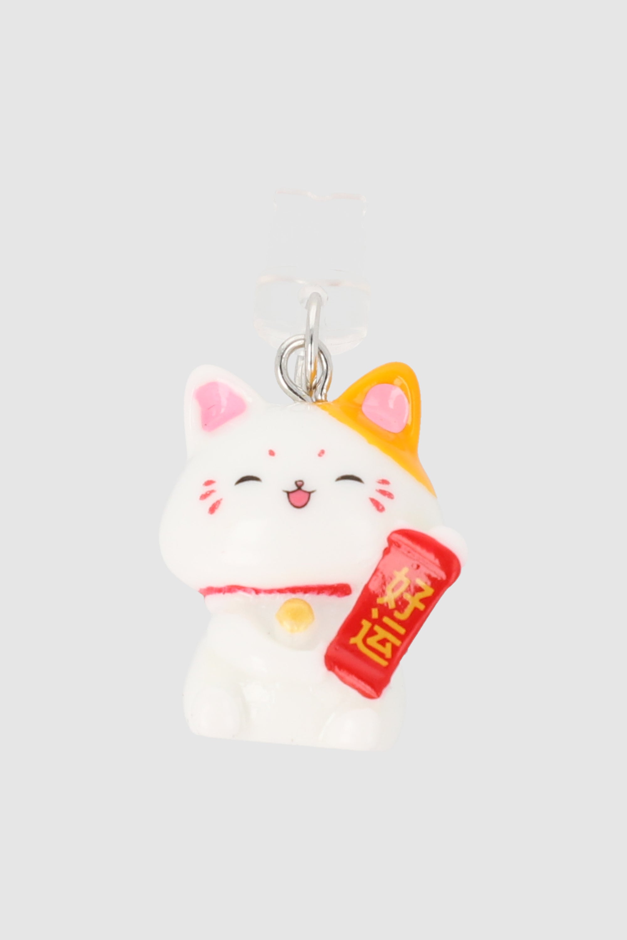 Charm cel gato oriental BLANCO