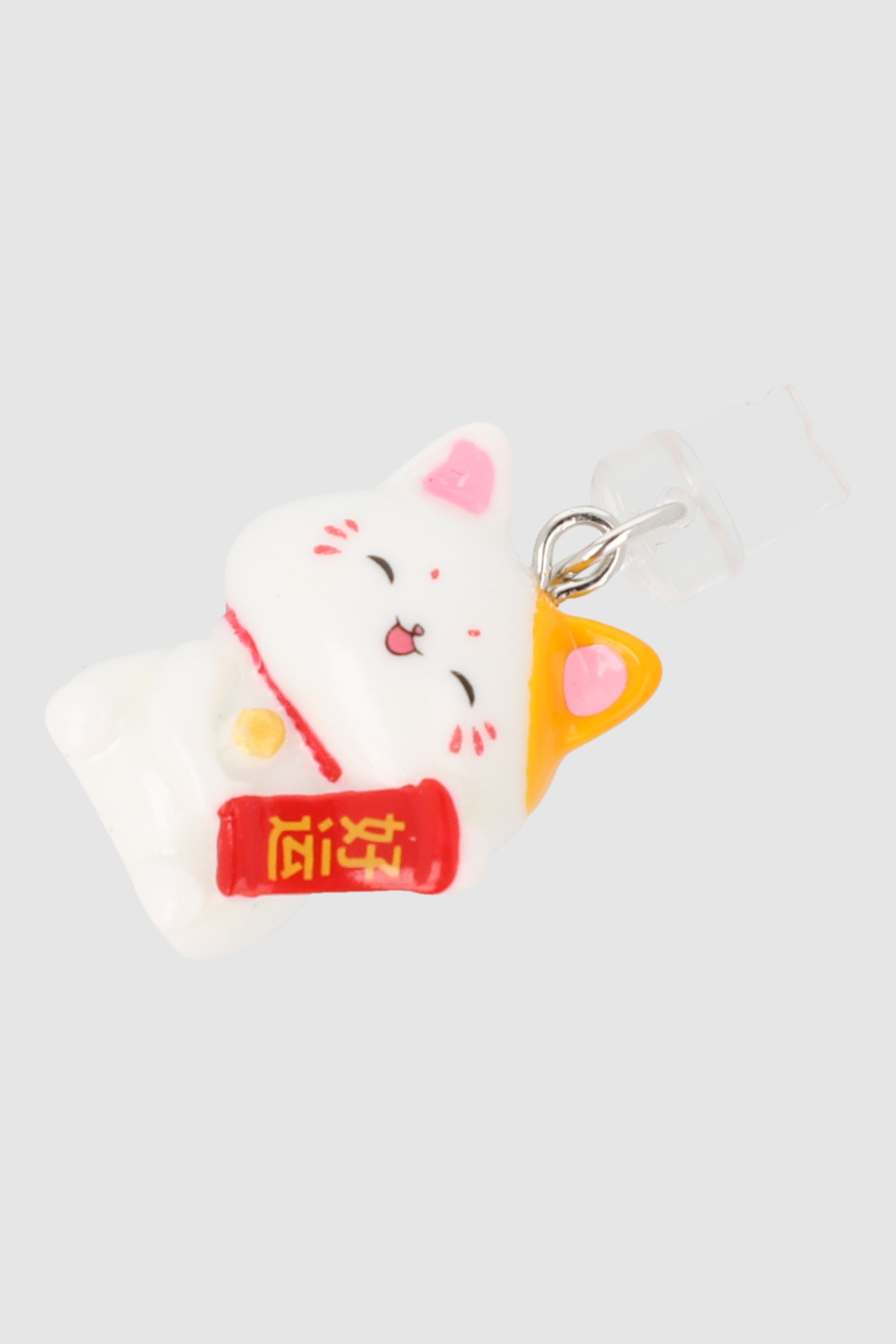 Charm cel gato oriental BLANCO