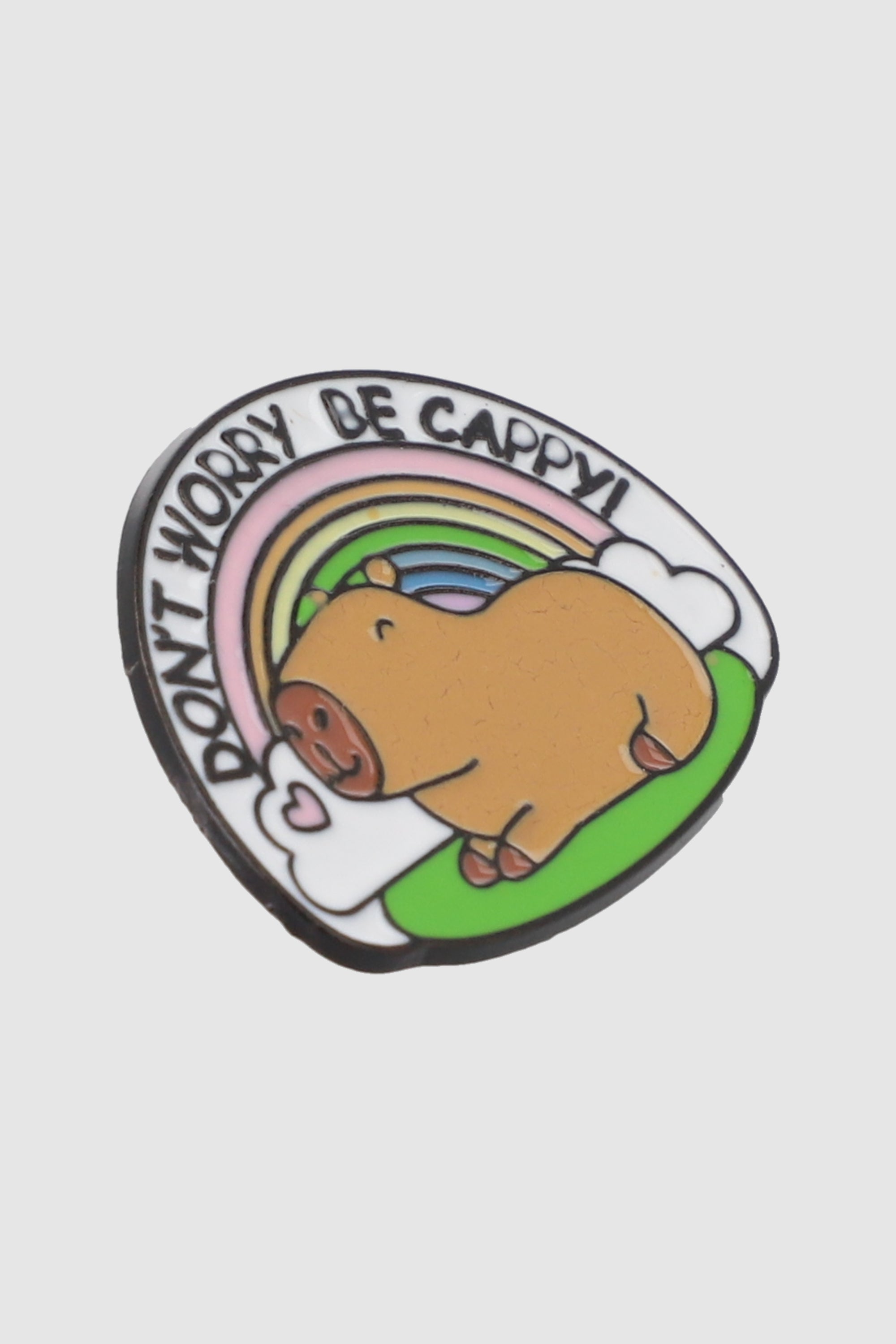 Pin capibara arcoiris MULTICOLOR