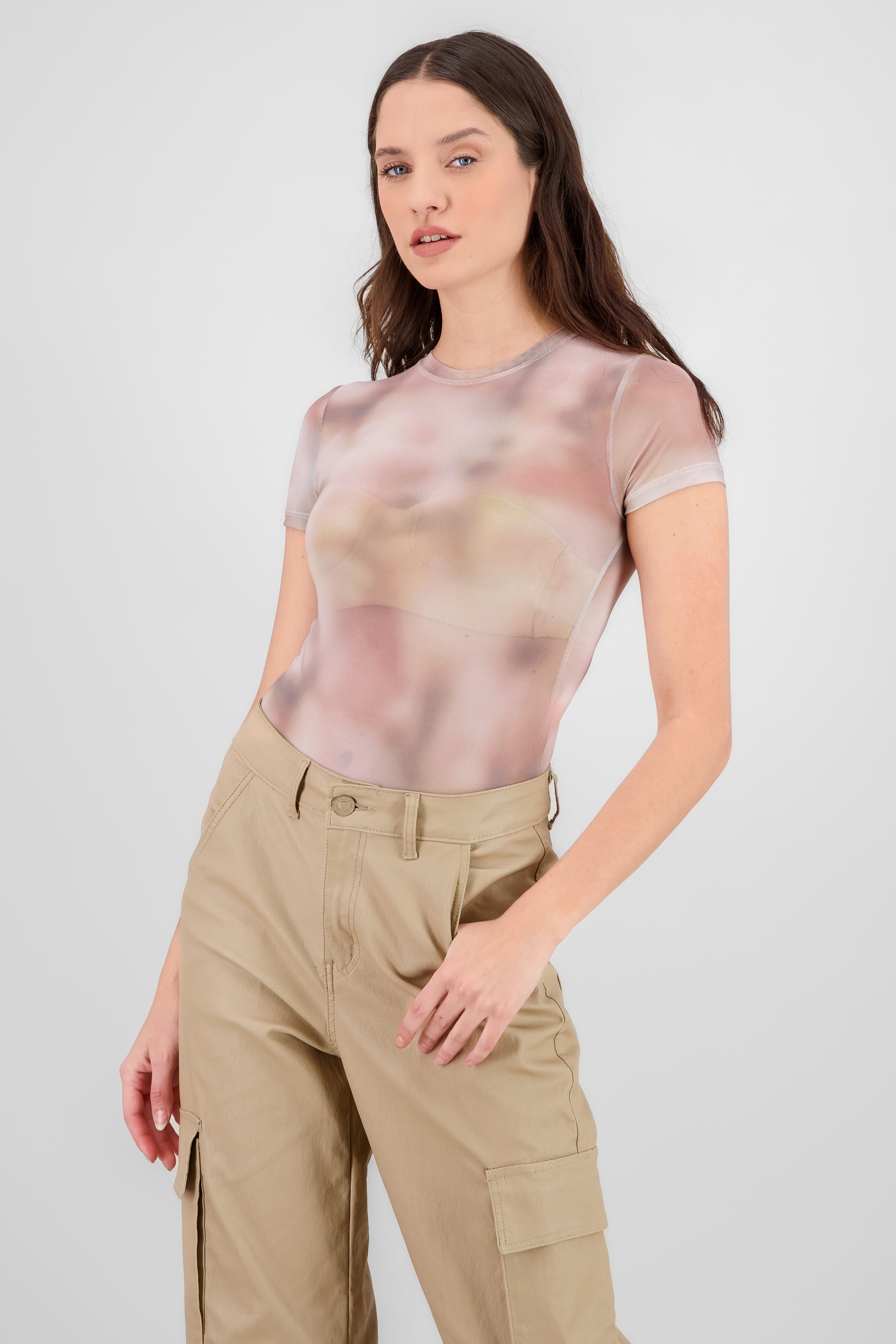 Bodysuit mesh degradado