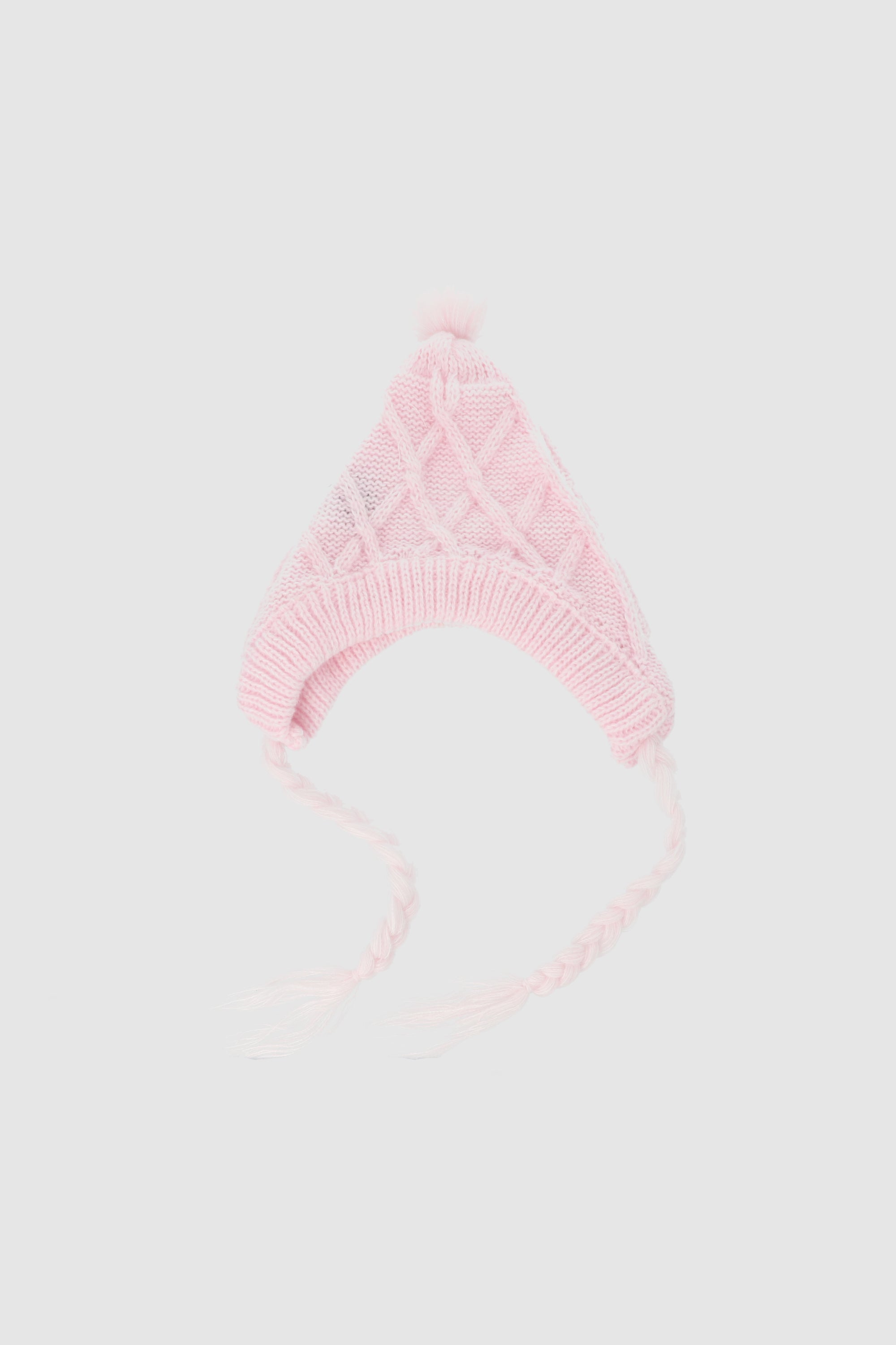 Gorro tejido para mascota ROSA