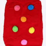 Sueter mascota pompones