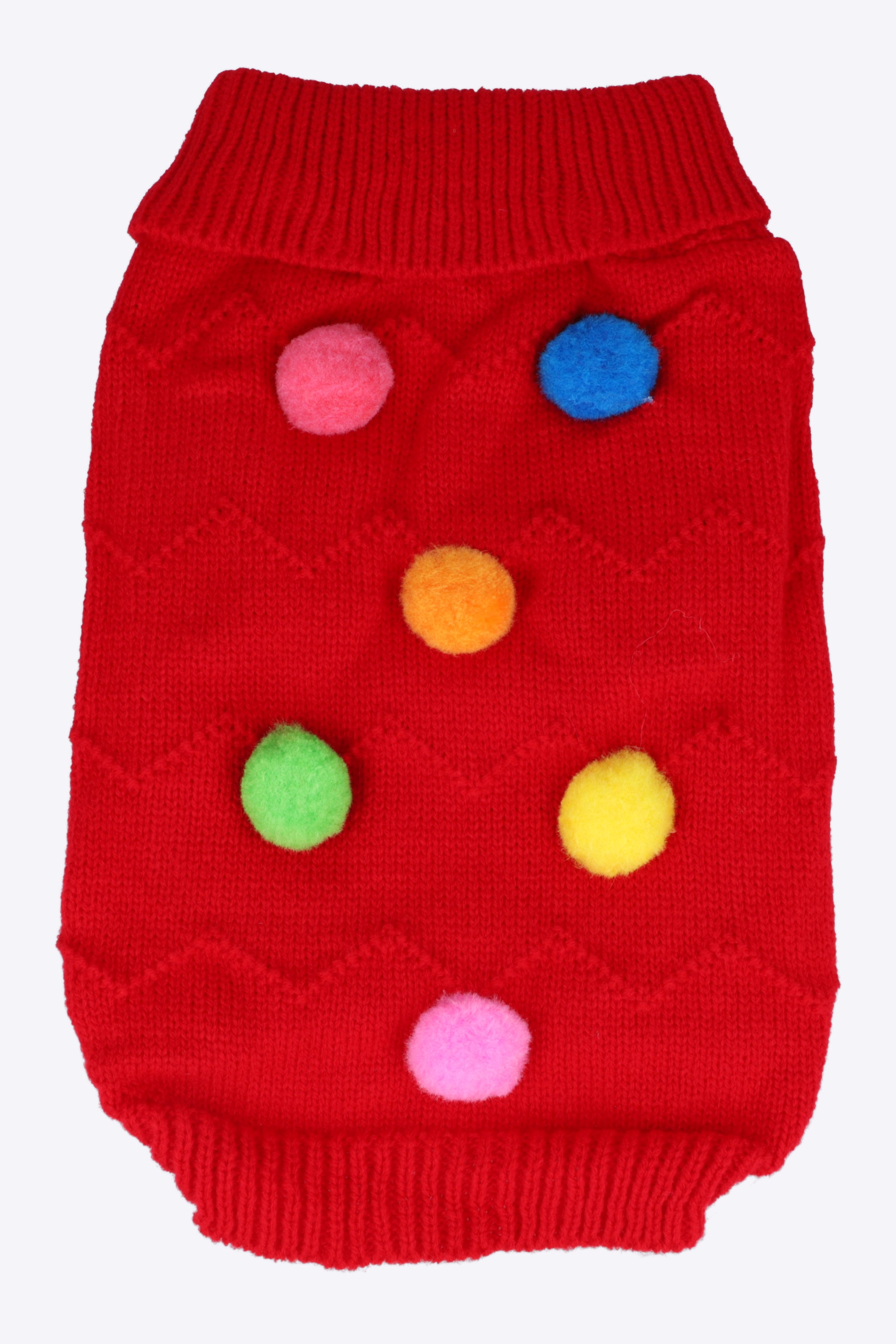 Sueter mascota pompones