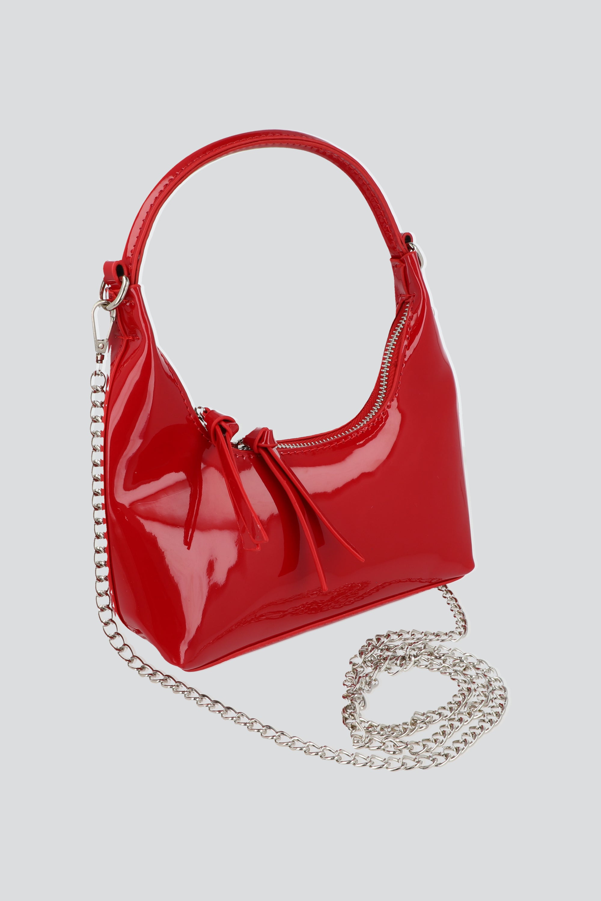Bolsa hombro charol glossy