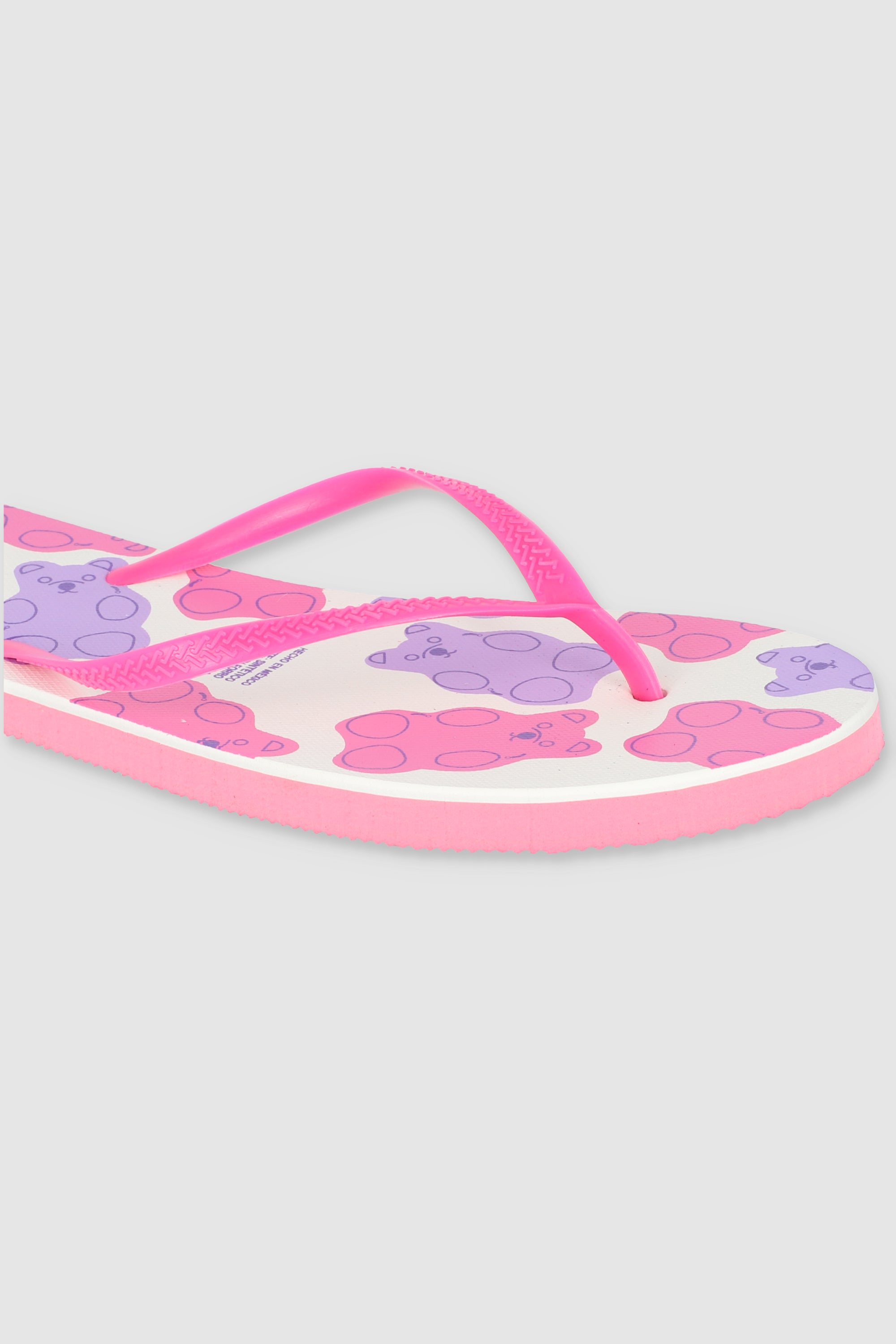 FLIP FLOP OSO GOMITAS ROSA