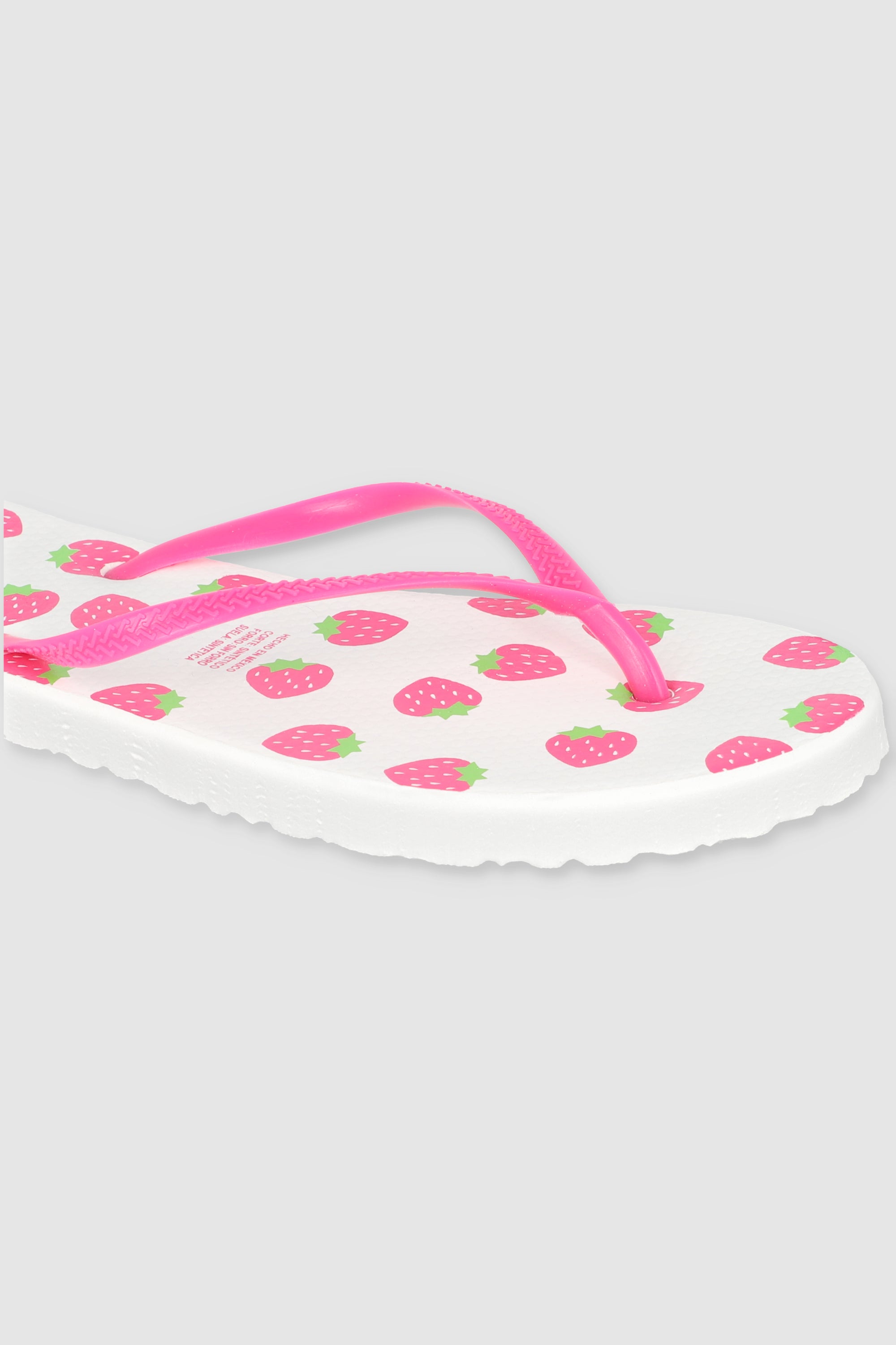 FLIP FLOP FRESAS ROSA